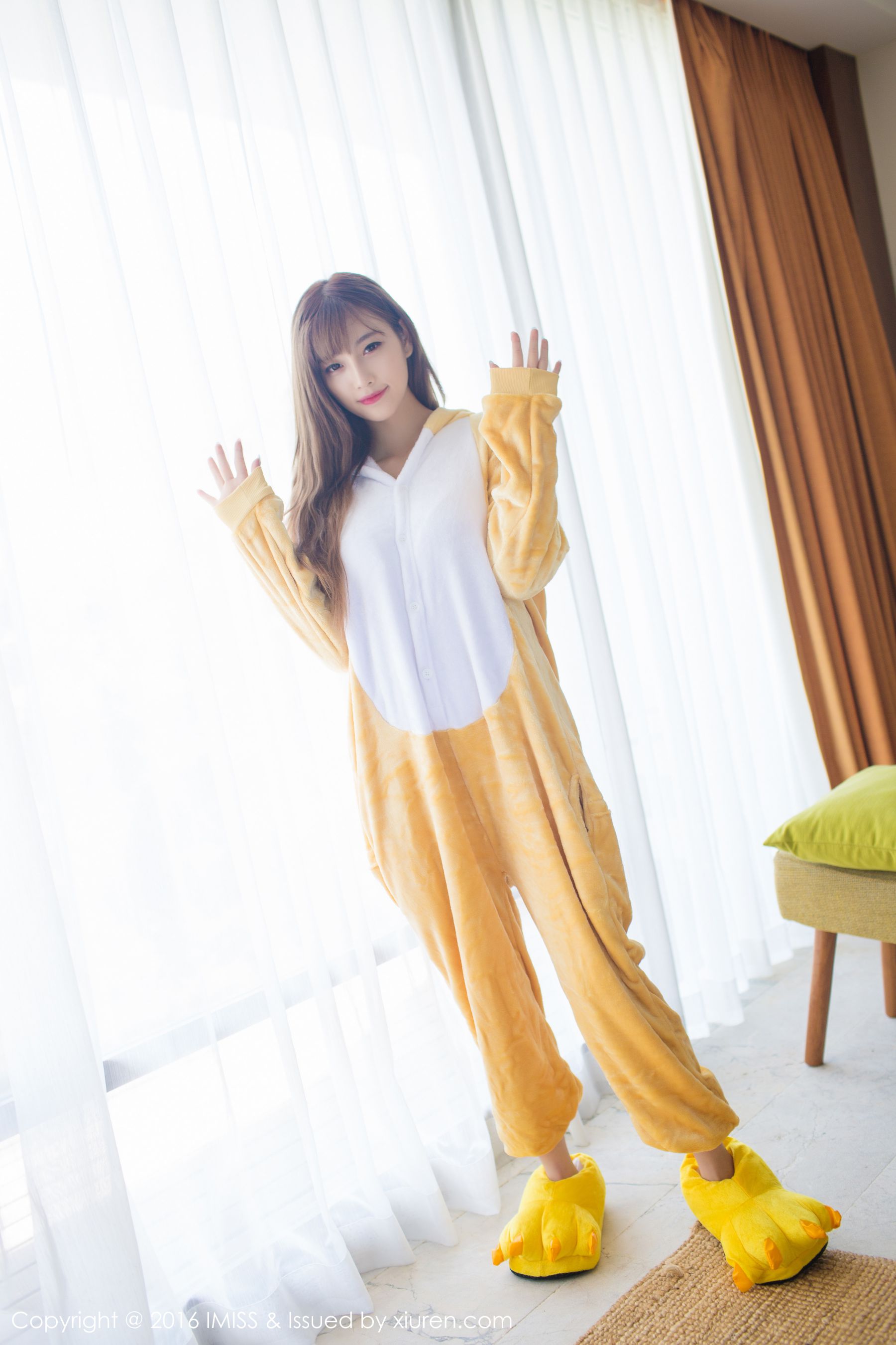 SUGAR Little Sweet Heart CC Beauty Plasma BeastCheongsam and Stockings Ai Mishe IMISS VOL.136