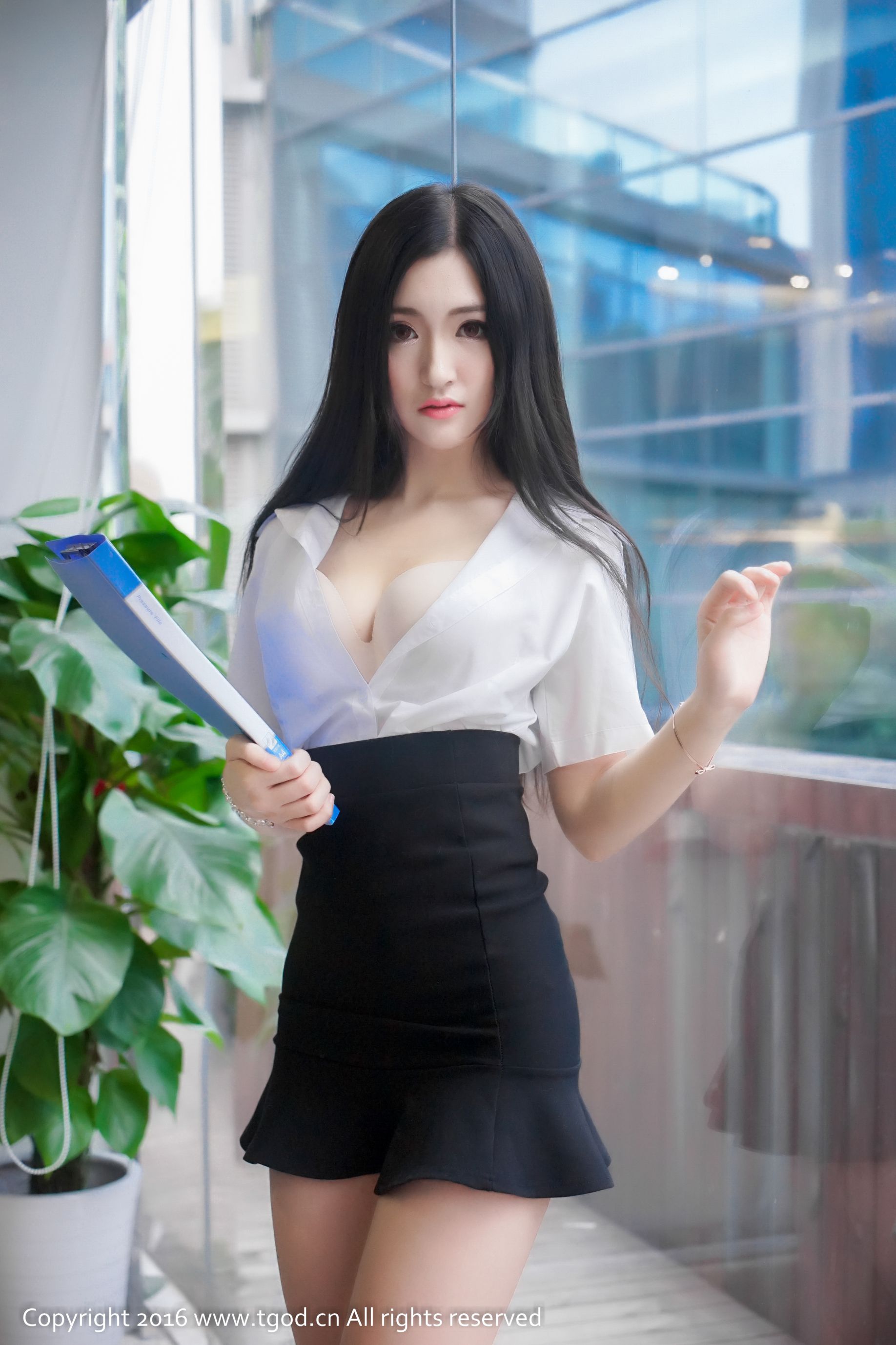 Shen Mengyao G-CAT Uniform Temptation Unstoppable Push Goddess TGOD