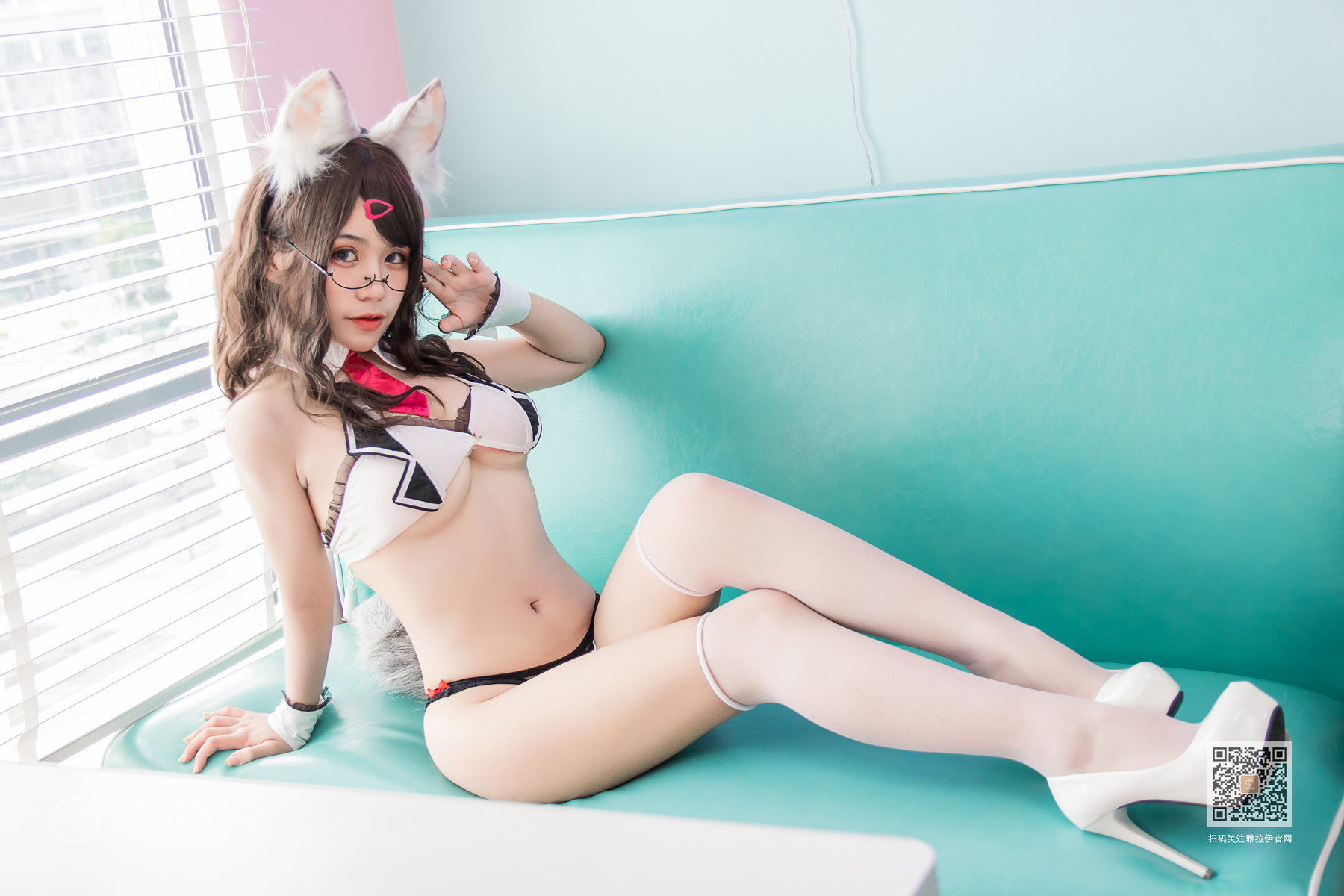 Cosplay Yixiaofangqin fox ear underwear