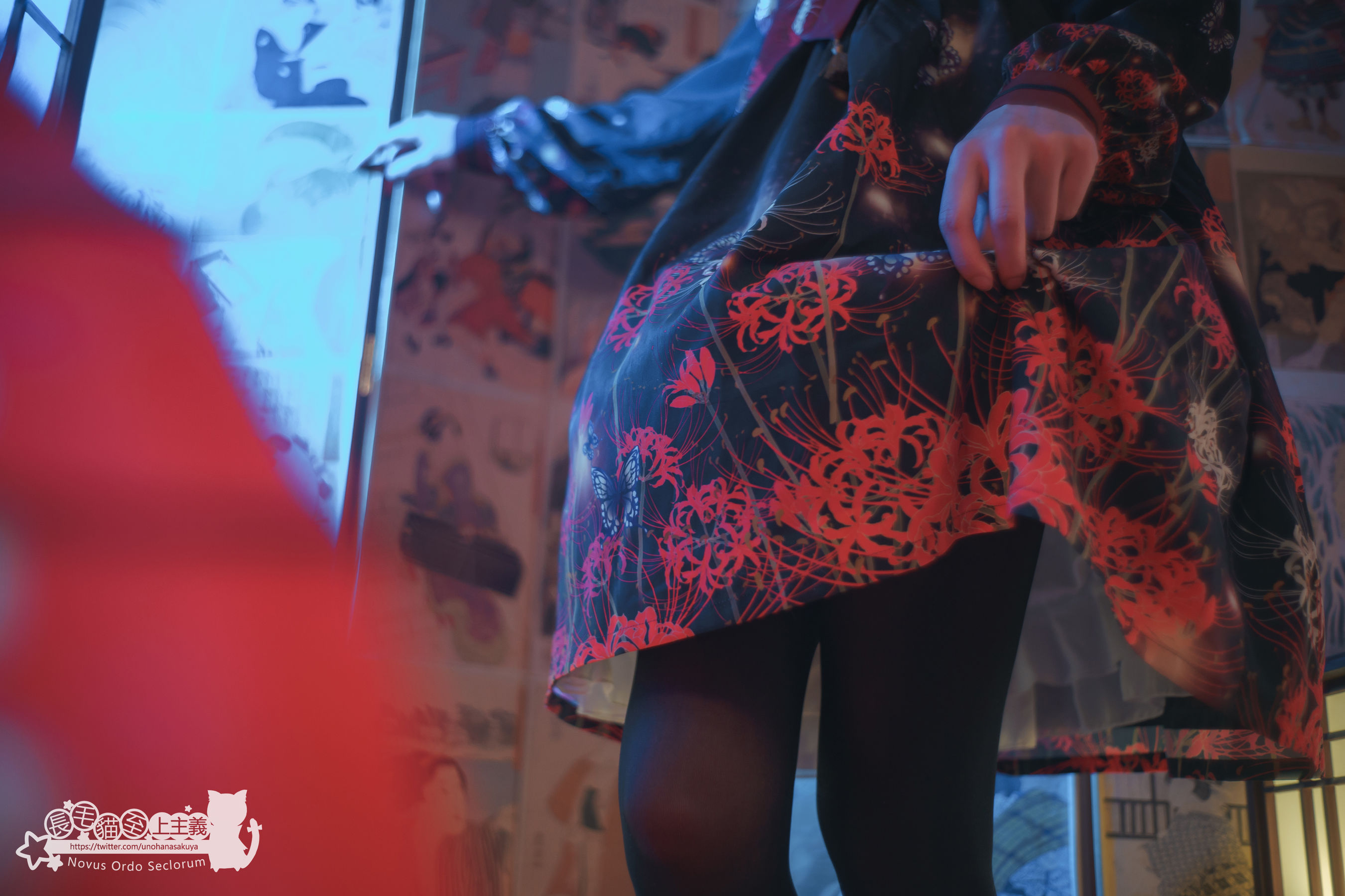 Welfare COS Waiser Kagiki Rin Rin Rin Josei -On the night when cluster amaryllis blooms