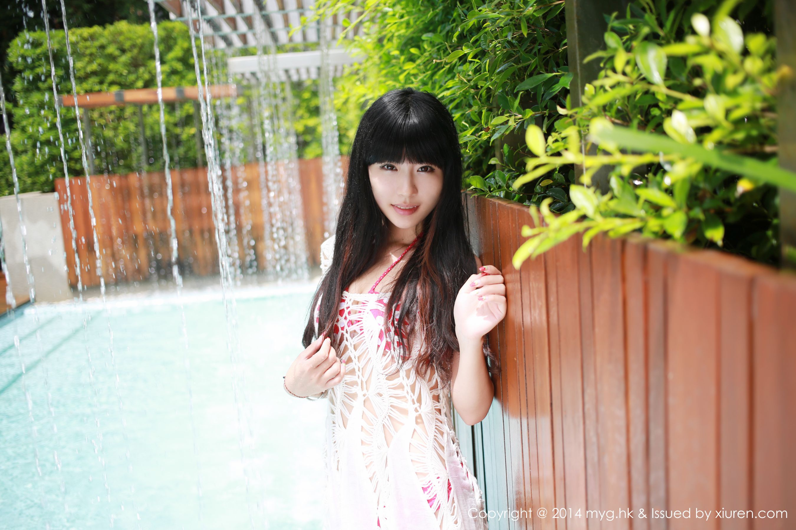 Liu Xueni Verna The First Set of Thailand Travel Miyuan Pavilion Mygirl VOL.019