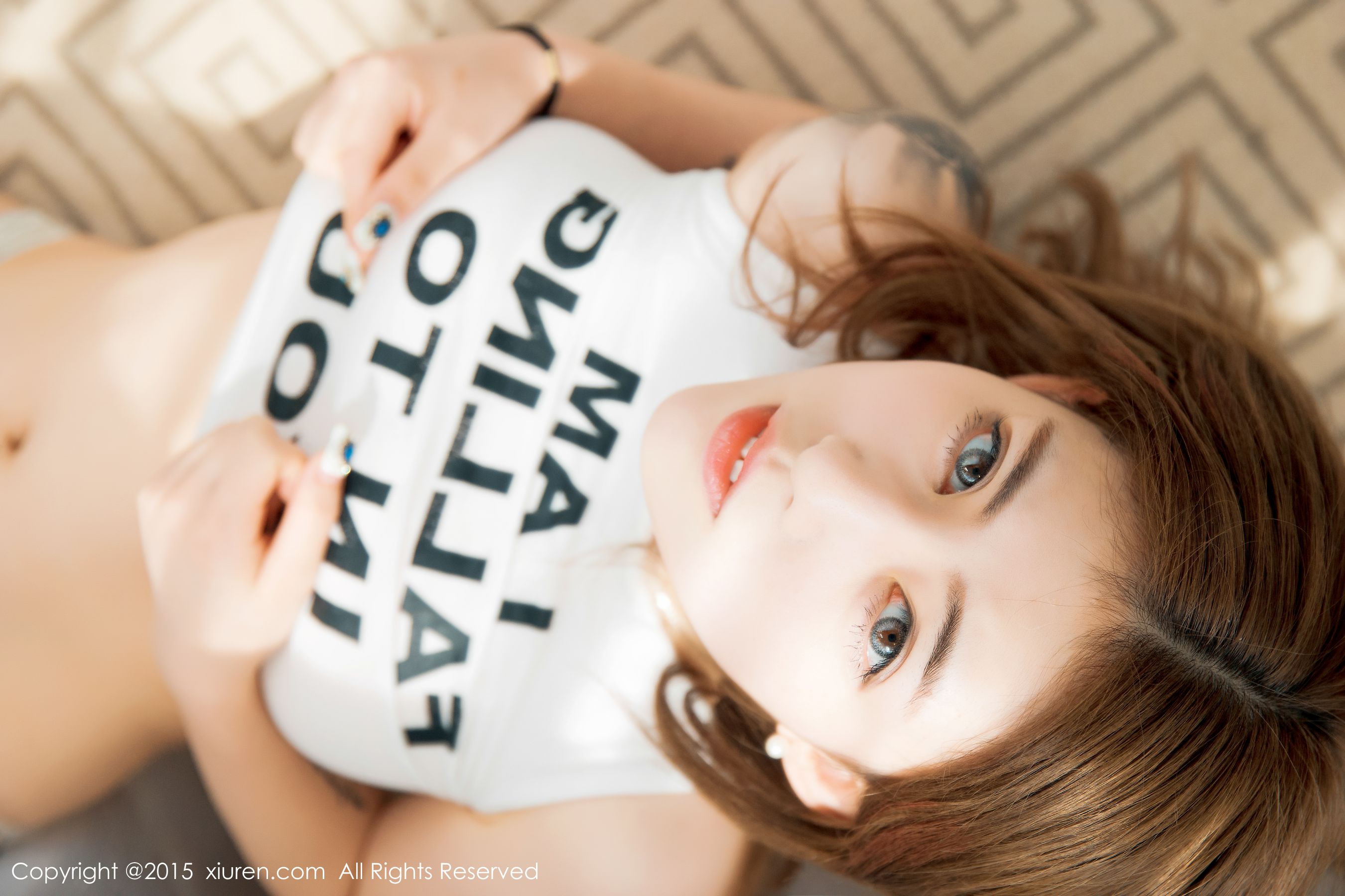 Newcomer Model @CherryBLESSU's private photo film Xiuren No.384