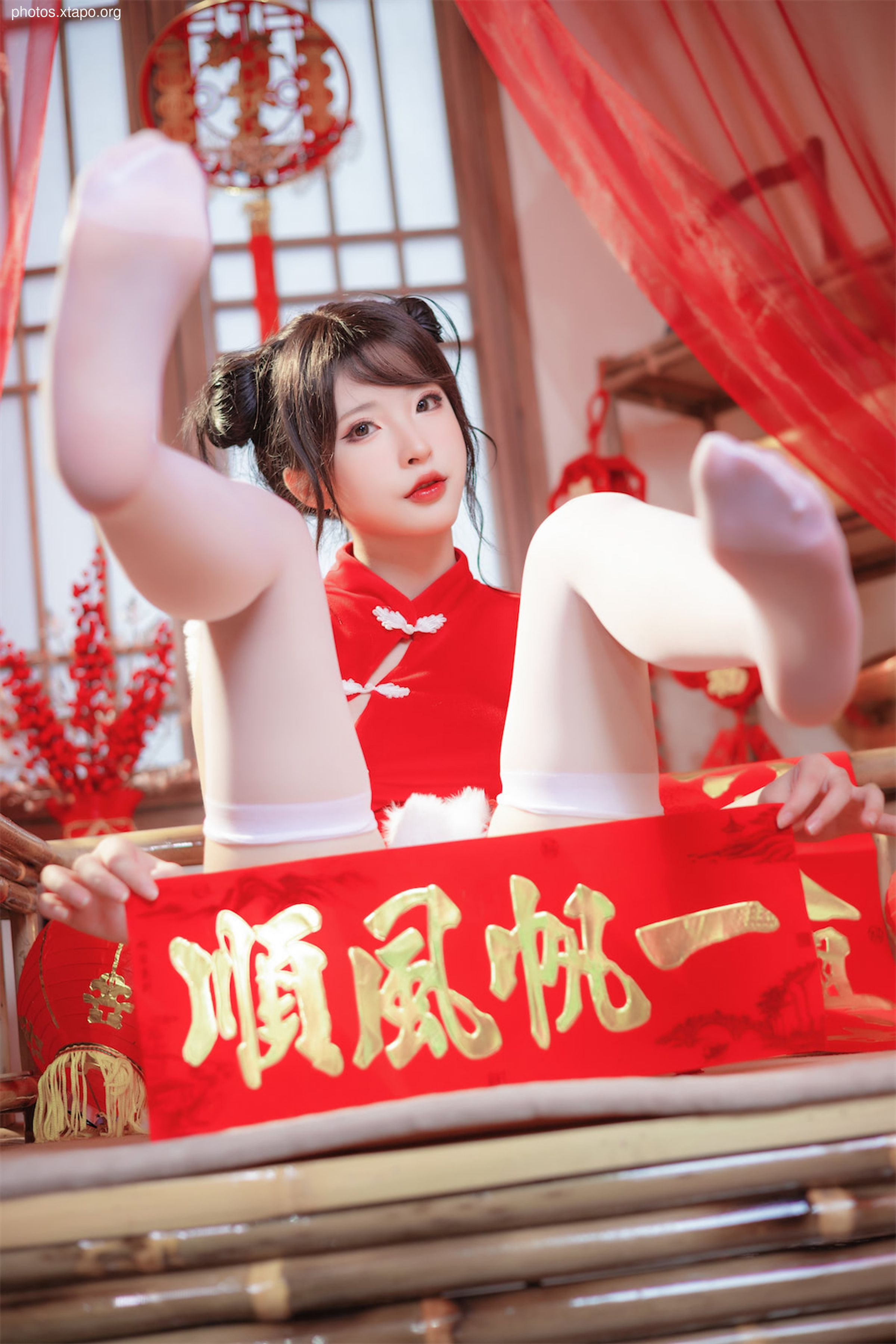 Shimizuya 2023 New Year Cheongsam 77P-770MB