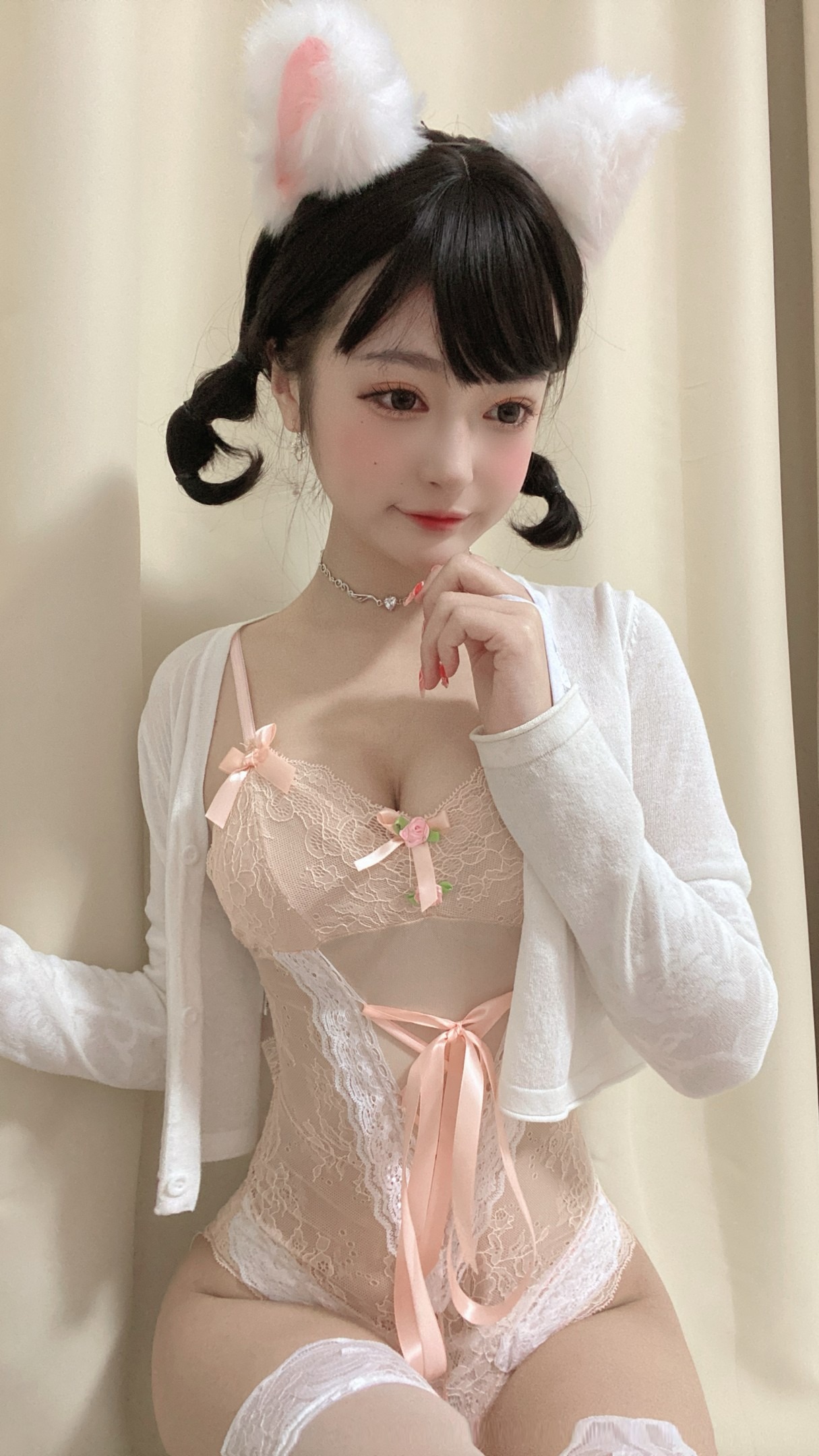 Jiajia is so difficult – French cat-ear girl 