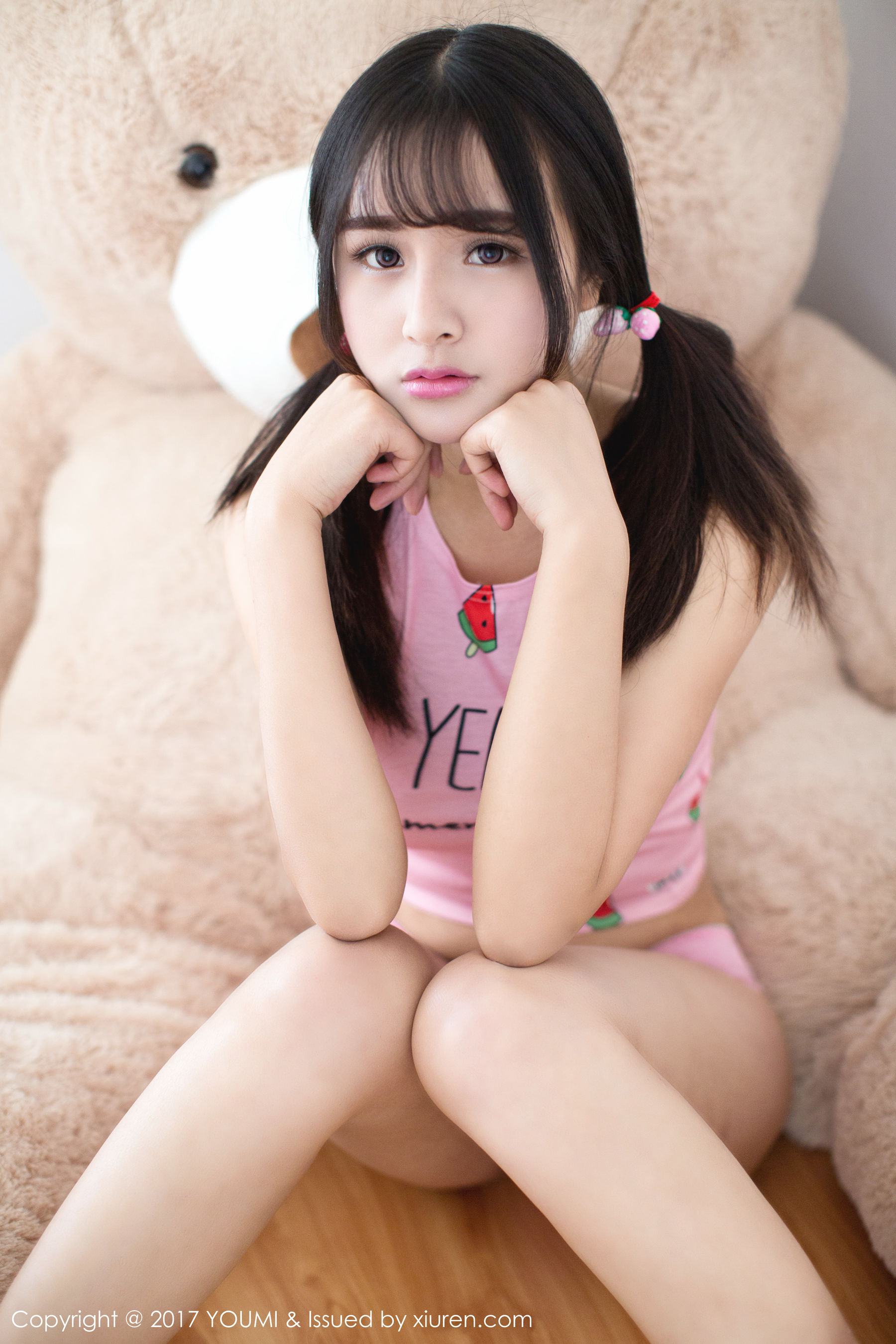 SUKIIII Pink Tender Girl You Mihui Youmi Vol.016