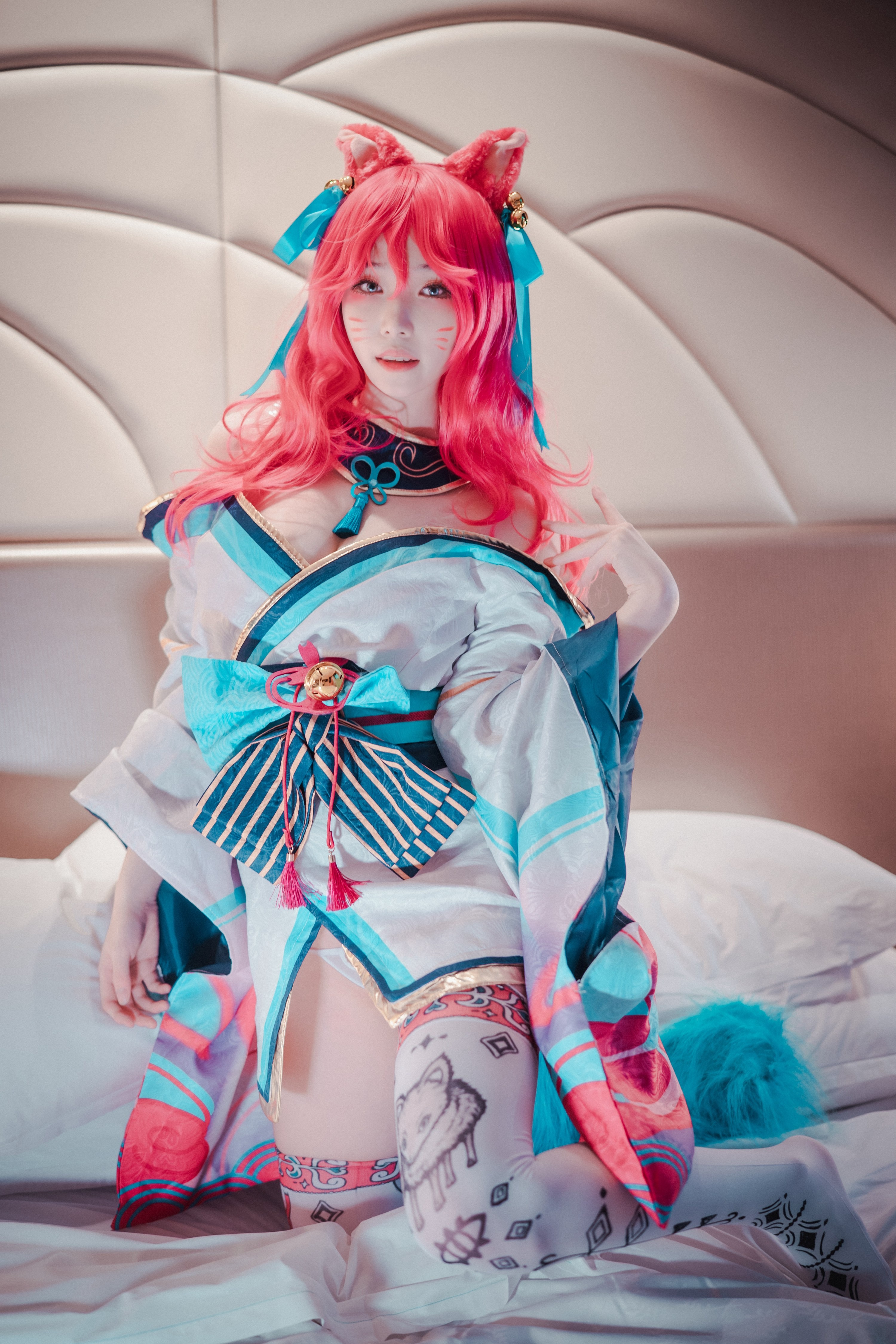 DJAWA Photo – Bambi (밤비) : “Spirit Blossom Ahri (League of Legends)” 145P