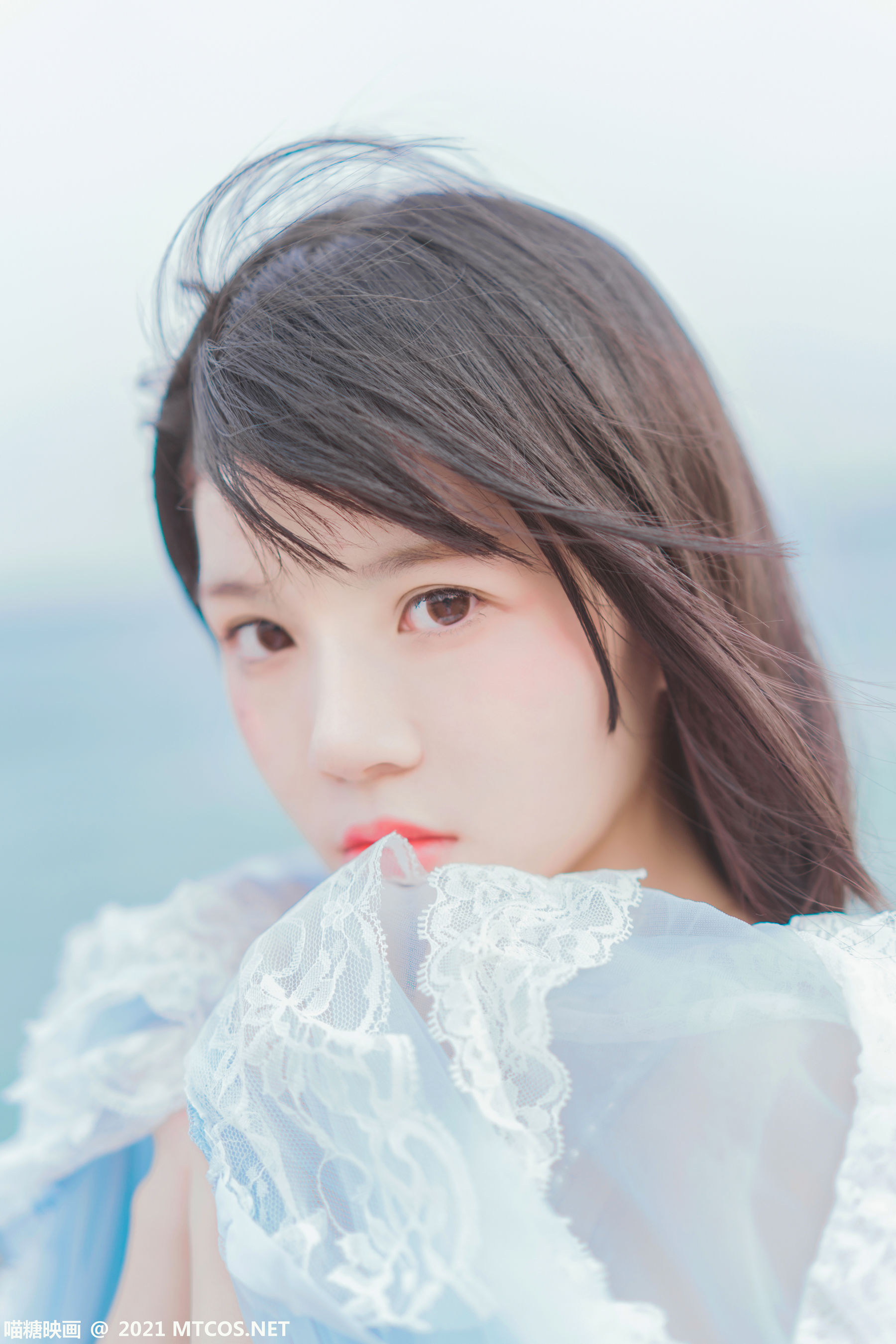 Meow Sugar Scales VOL.380 Seaside long skirt