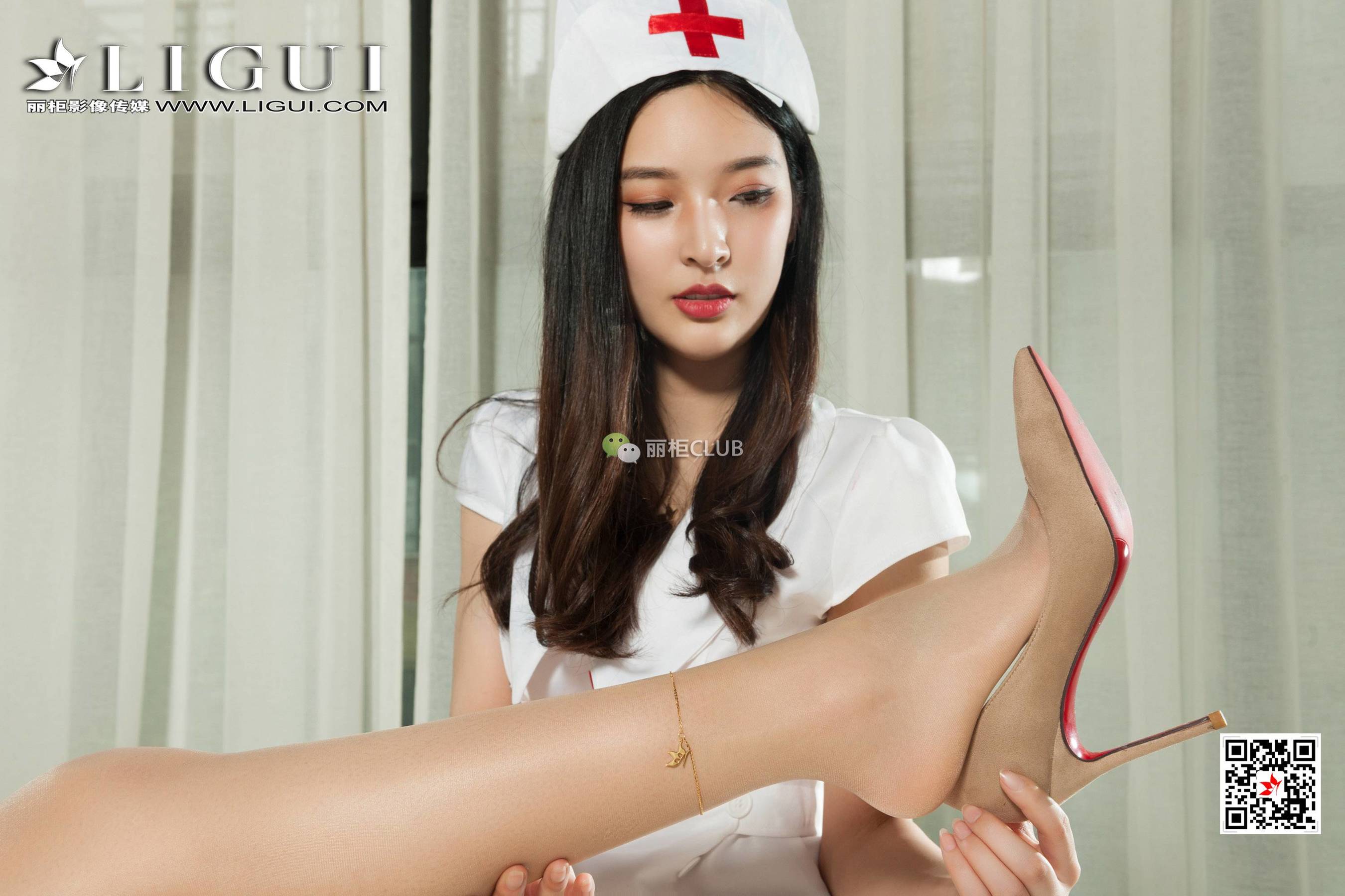 Leg model ice cream & amp; Xiaoxiao Nurse First Aid Ligui Internet beauty