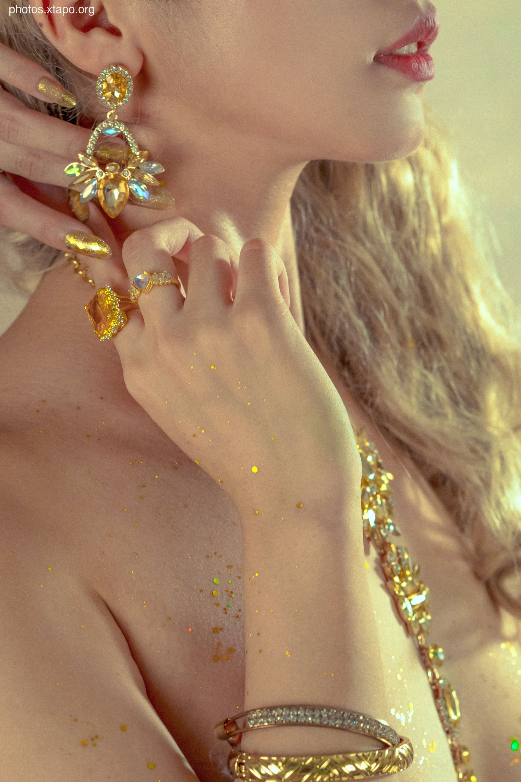 Yunxi Creek -Milk Peach Citrine Crystal Crystal