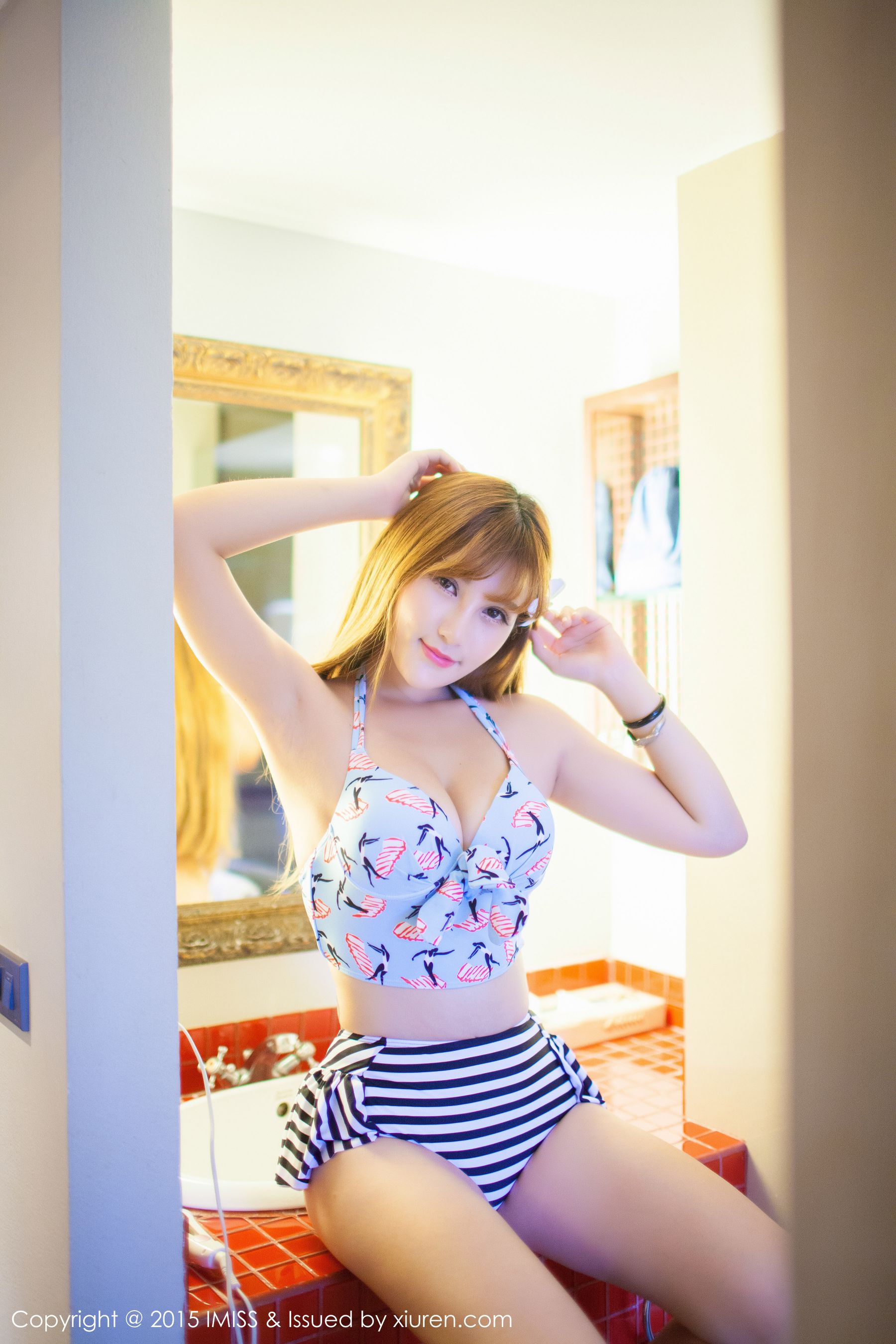 Lalababy La La La Phuket Tour fresh swimsuit small temptation Ai Mishe IMISS Vol.051