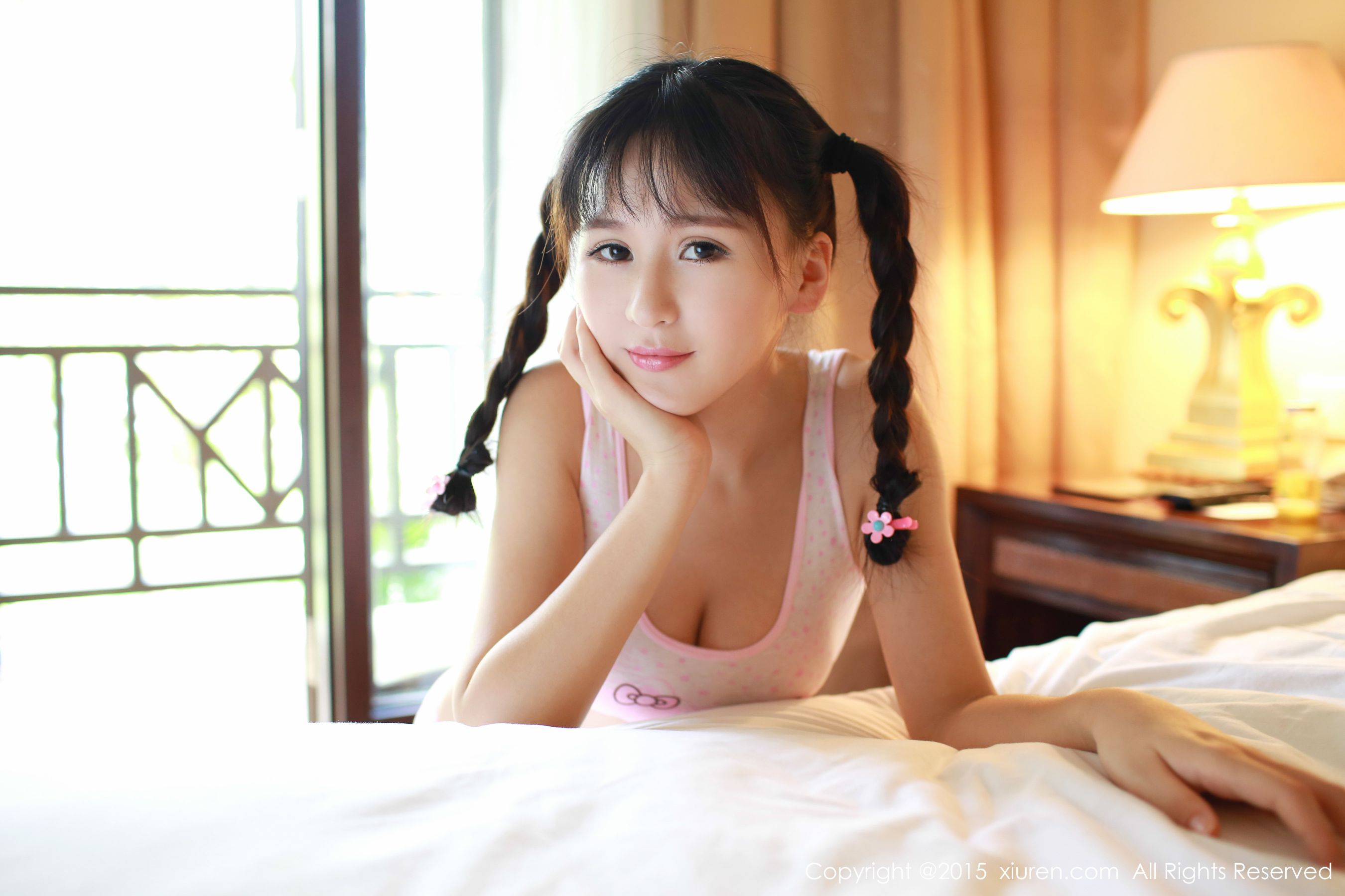 Tang Yuchen Tyc's Longmu Island Travel 3 set of cute underwear series Xiuren No.412