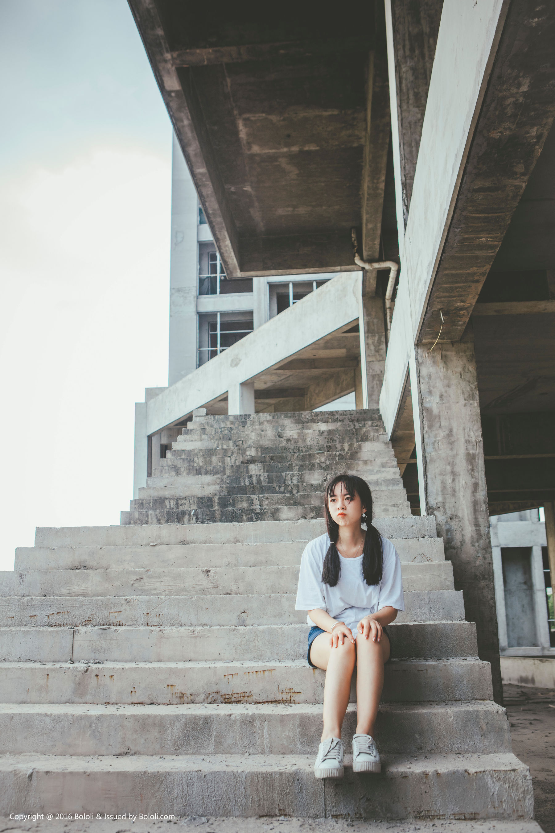 Super fierce Nuo Japanese Double Ponytail Girl Kimoe Que Meng Culture Kim020