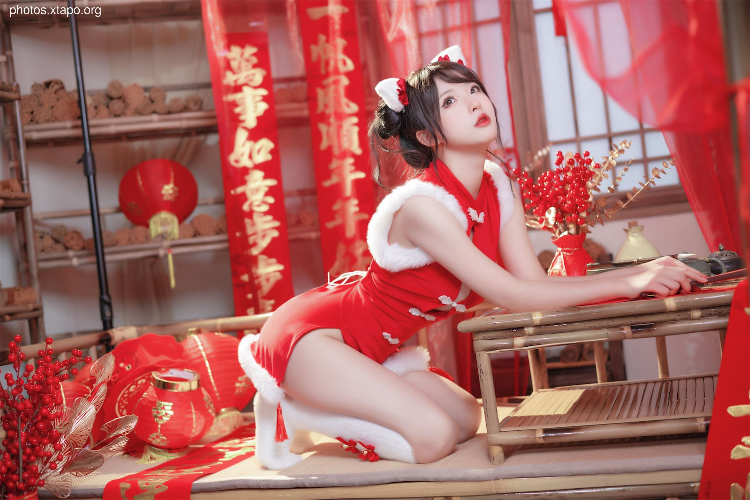 Shimizuya 2023 New Year Cheongsam 77P-770MB