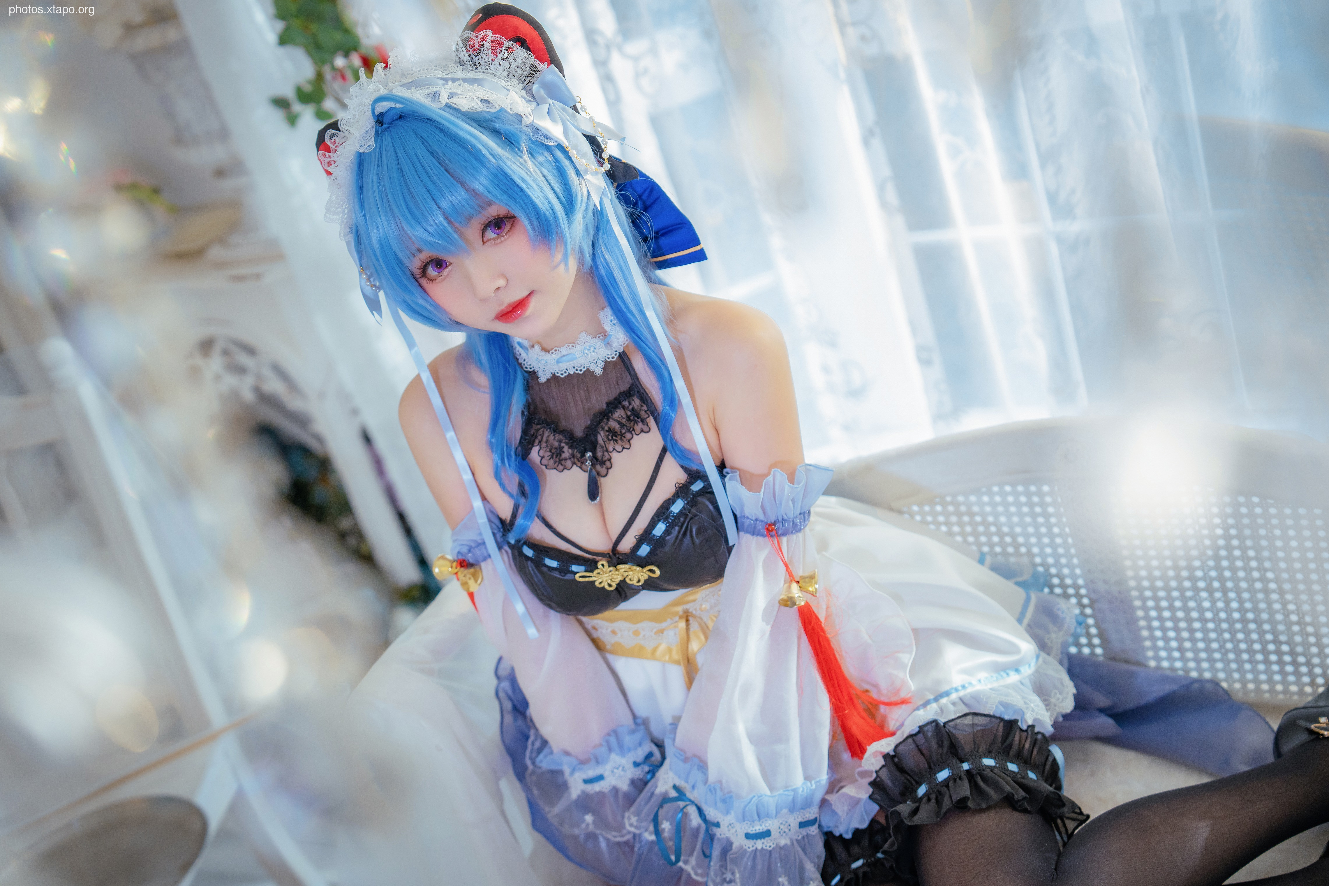 Large roll small roll Ganyu maid 20P-160MB