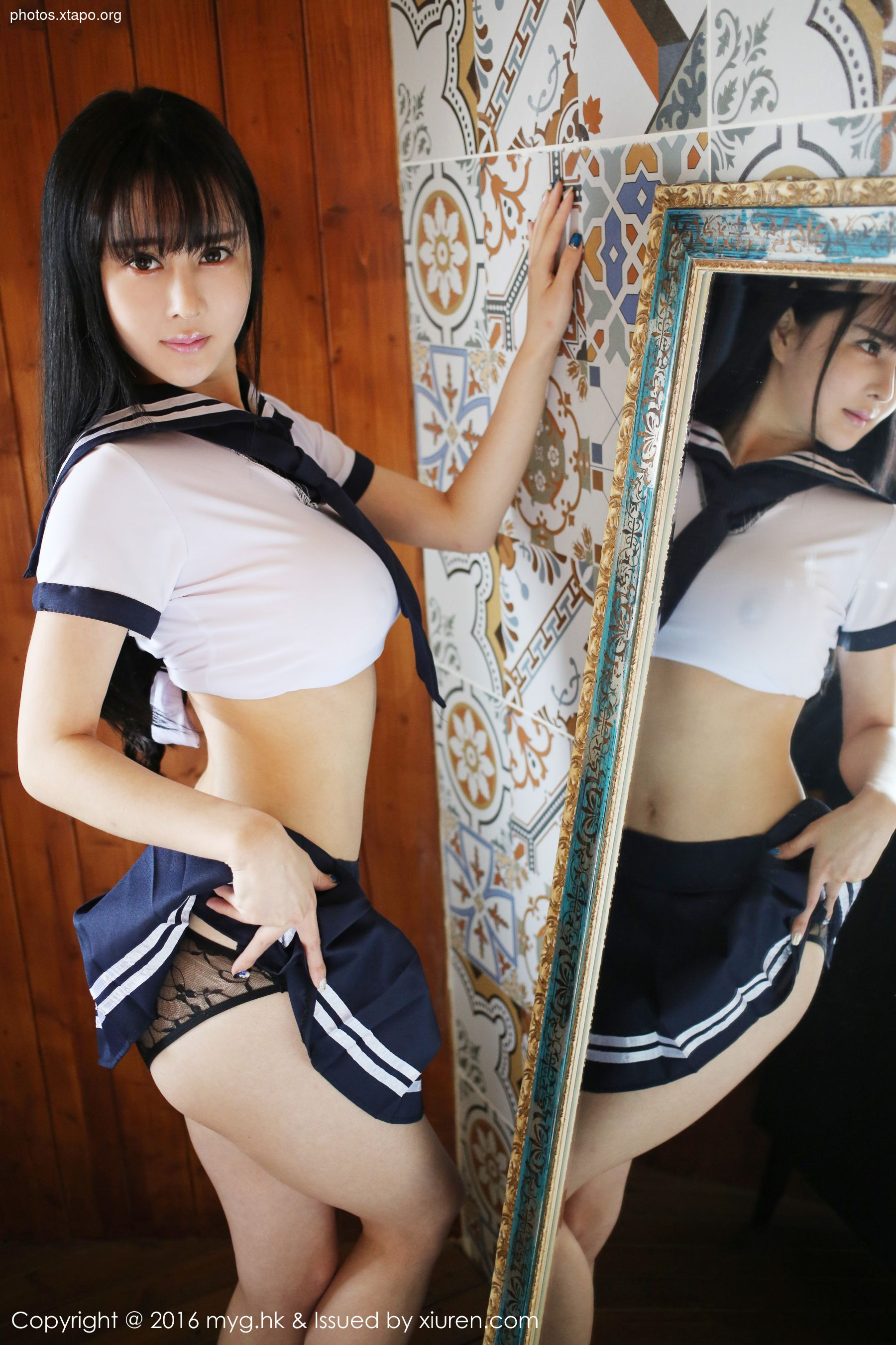 Cai Wenyu Angle Sailor Server Uniform Miyuan Pavilion Mygirl VOL.212