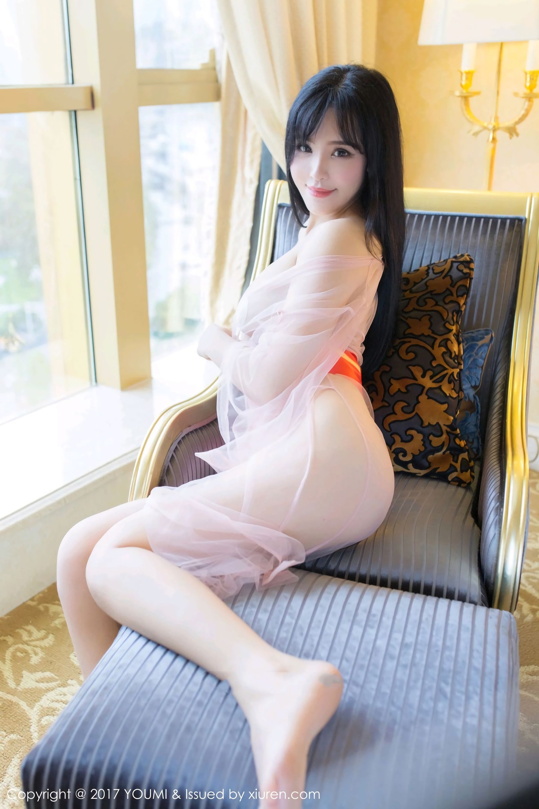 Liu Yier's Perspective underwear benefits Youmihui Youmi Vol.070