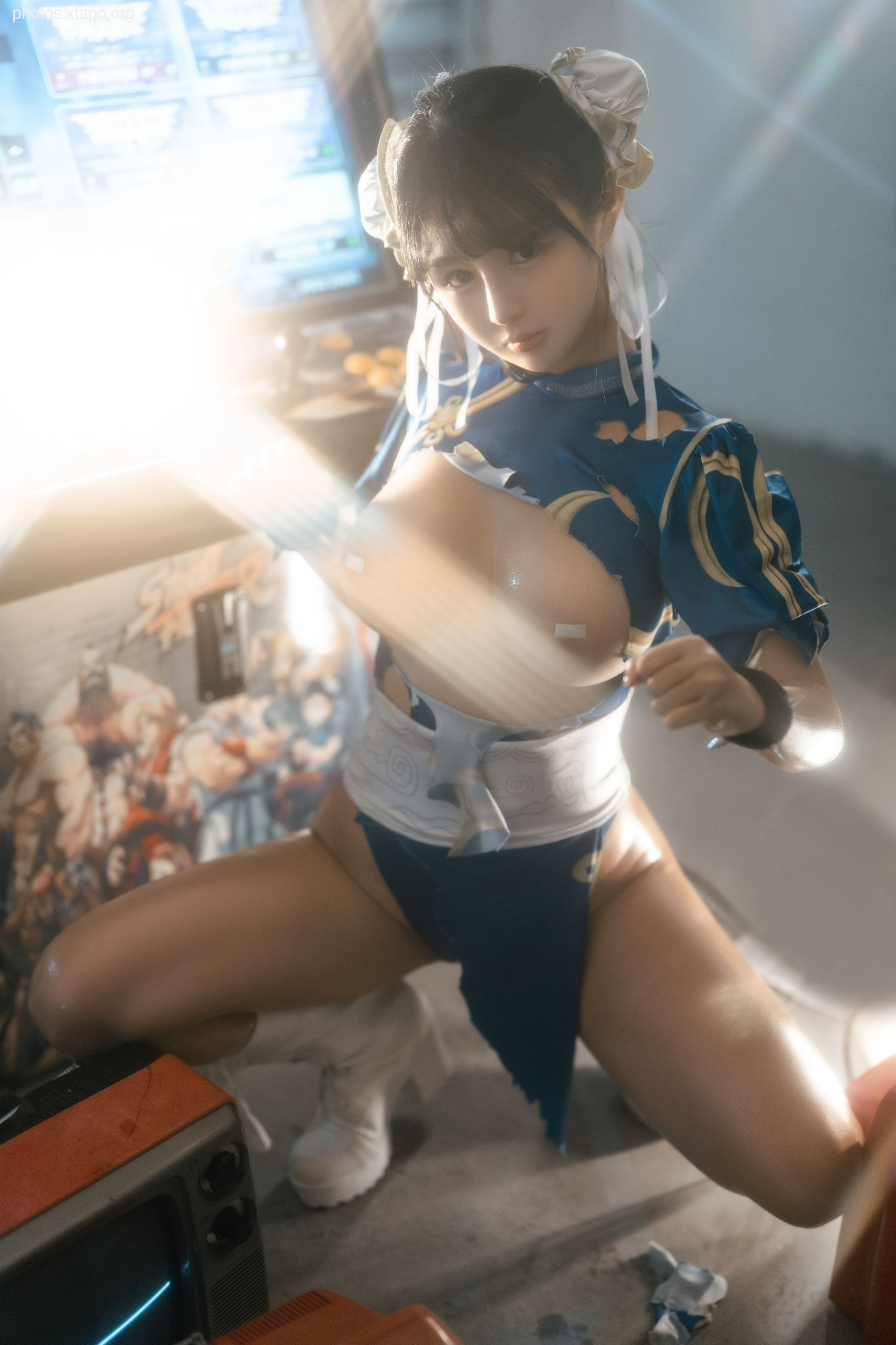 Sakurai Nene Video Game Chunli