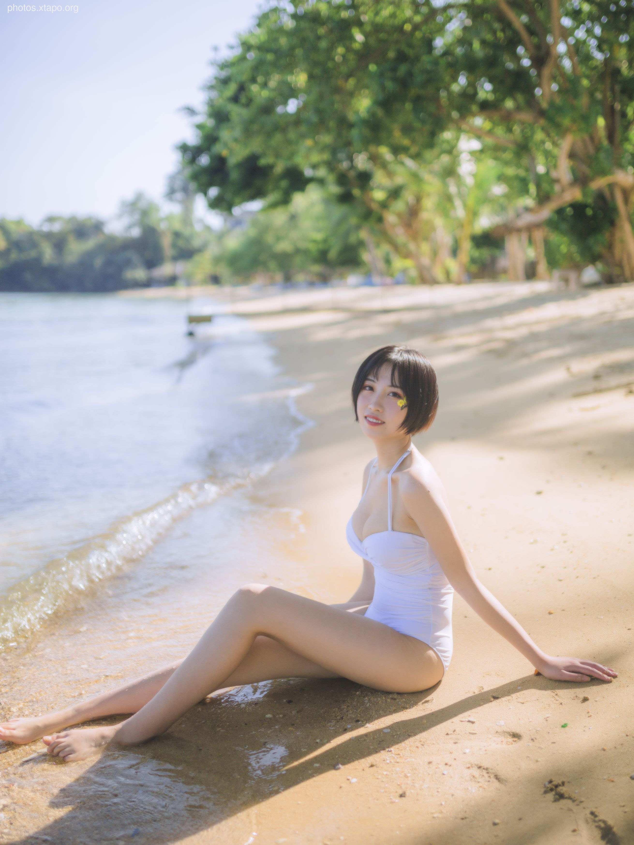 NO.017 White Swimsuit 30p-270MB