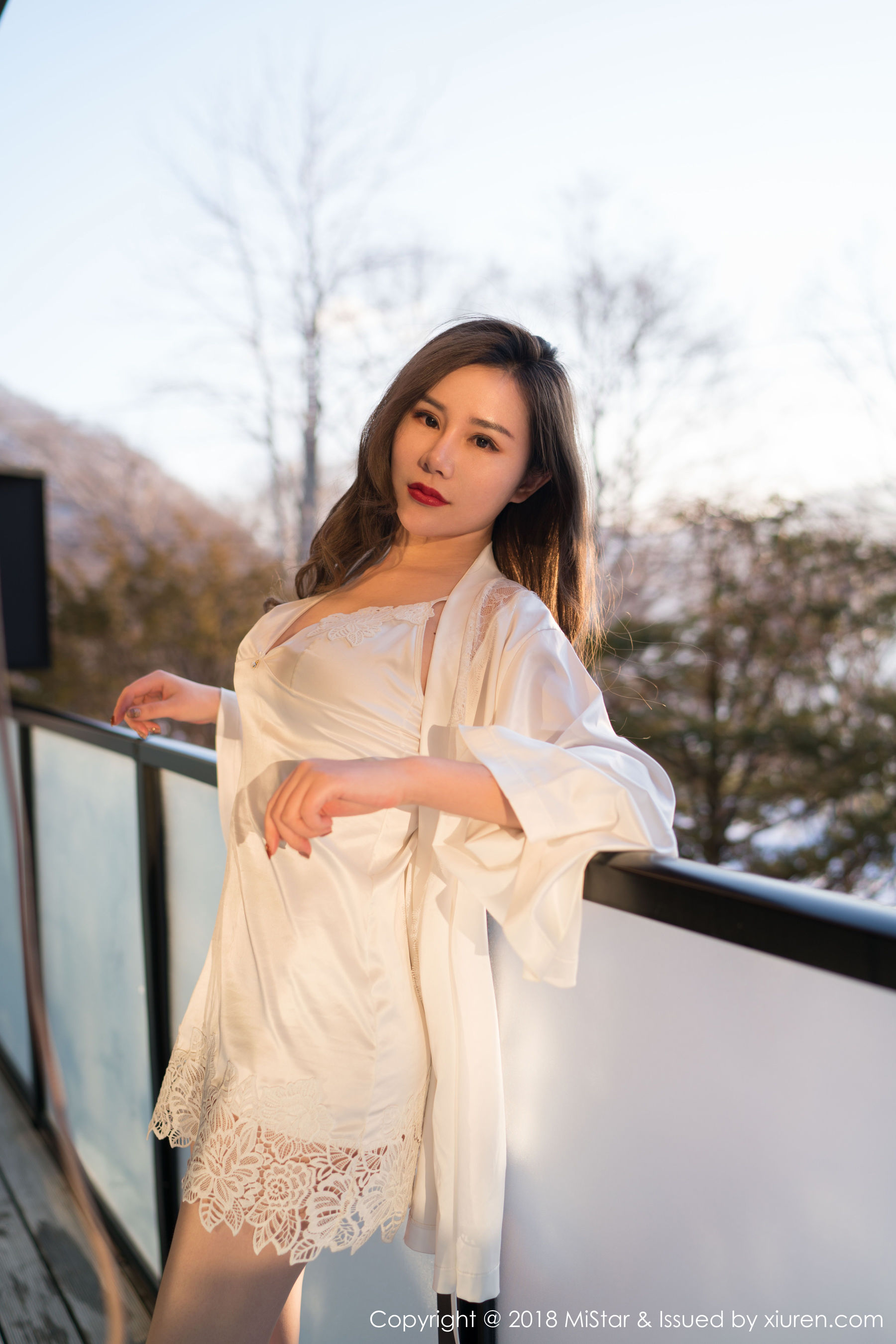 Little Milk Kyra White Shirt Black Sica Stockings Meiyan Society Mistar VOL.228