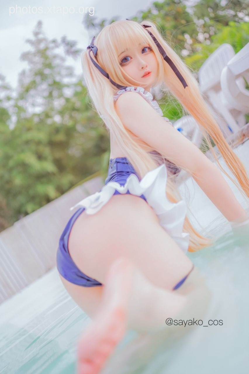 Sayako is four years old this year -Mariaros swimsuit 79p