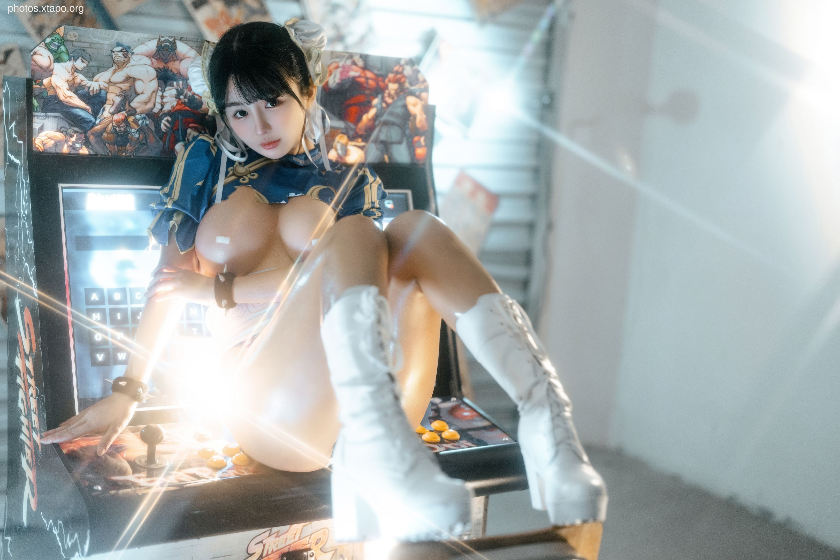 Sakurai Nene Video Game Chunli