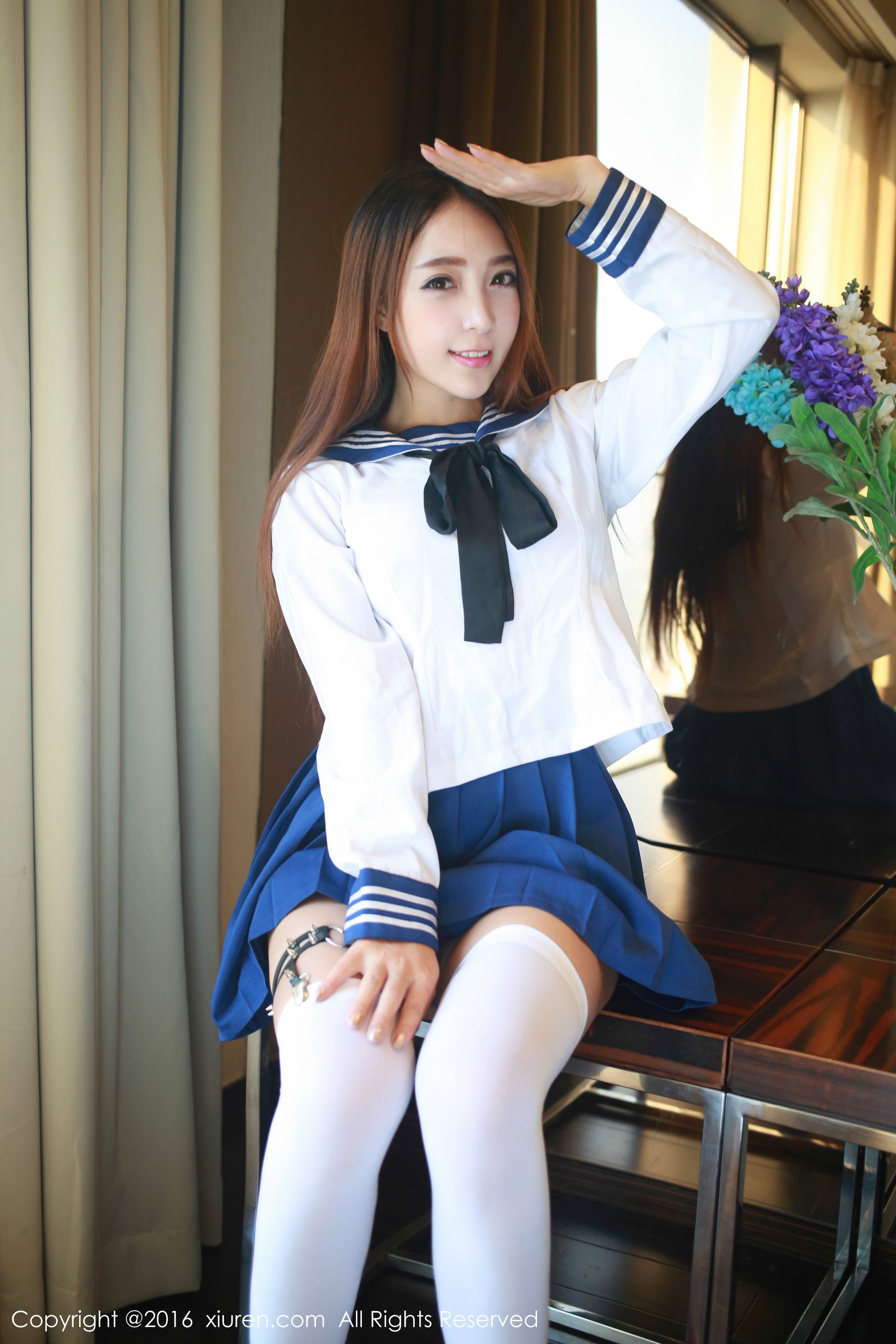 Huang Yiyuan Student's Fit and Sub -TemptationTube top underwear Xiuren No.486