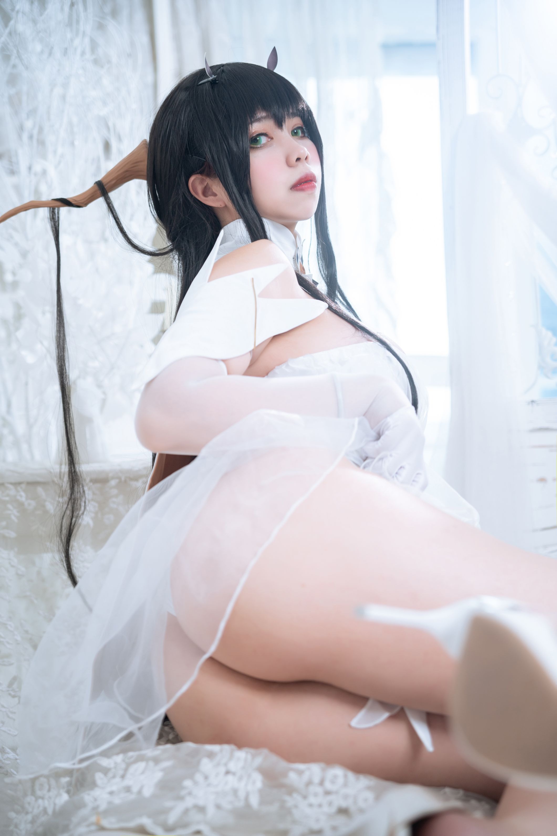 Charm Hitomi Meroko 001 Blue Line Real Estate 53P-486MB