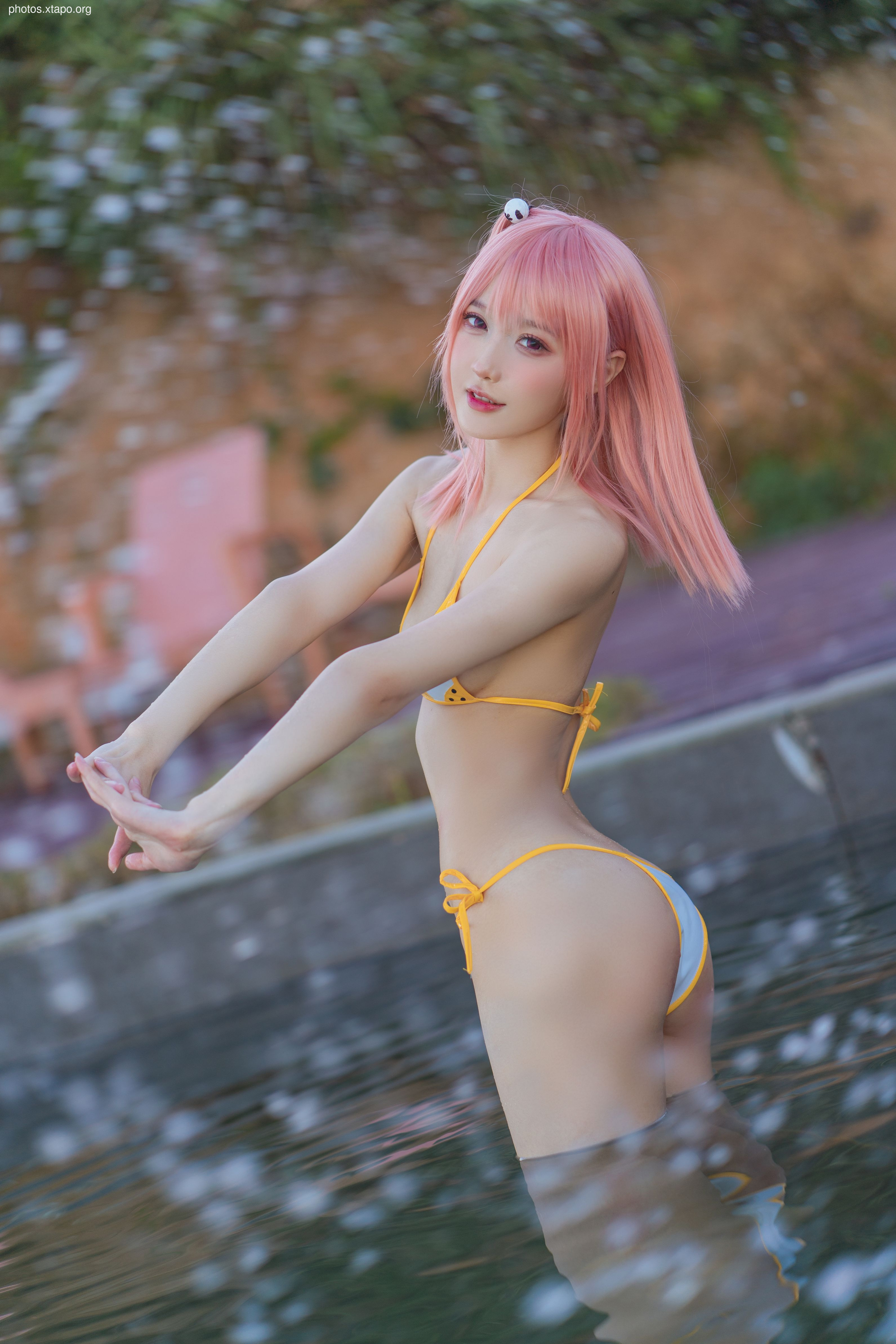A Bao is also the rabbit mother life or death of the blue route Suixiang swimsuit 30p-733MB