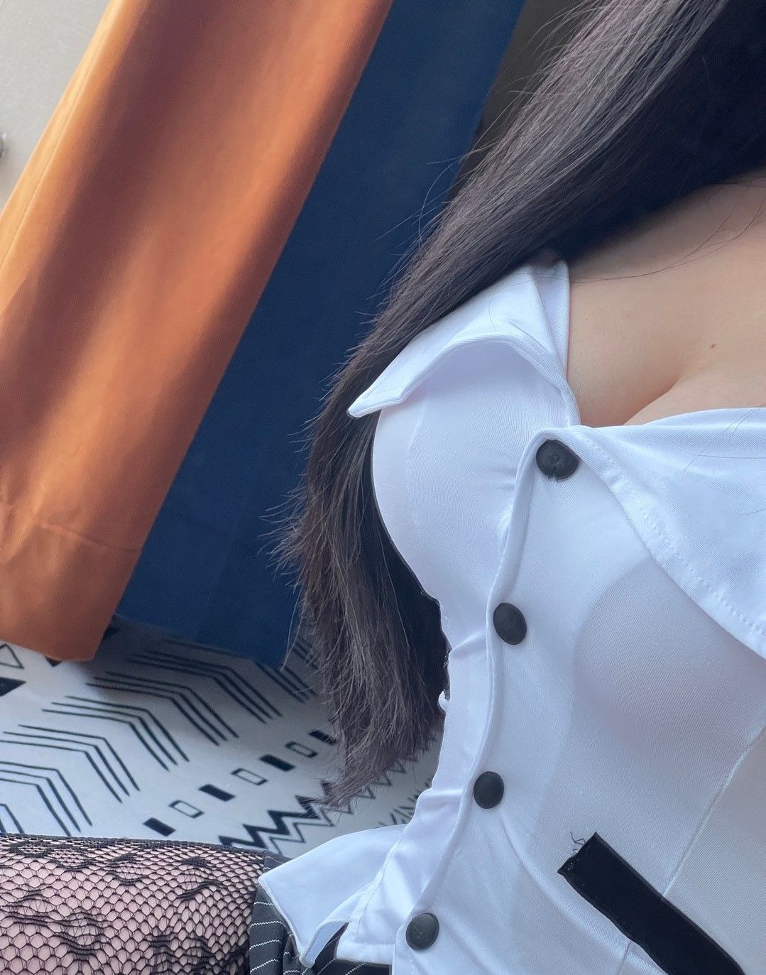 Welfare COS Goddess Feng Fan Xiao Wang's best peach hip extreme -Welfare 3