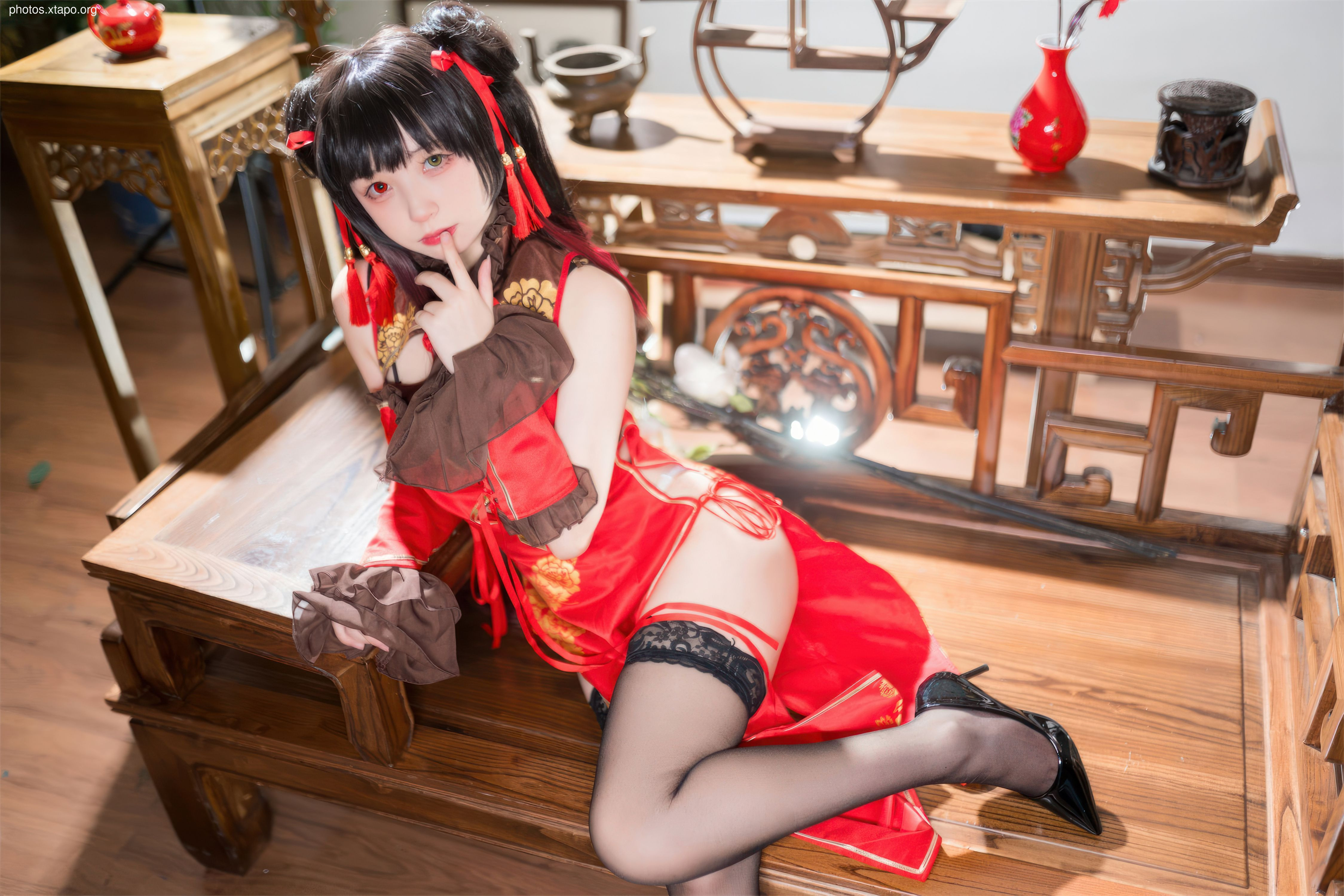 Flower Bell Tokisaki Kurumi Cheongsam 66P