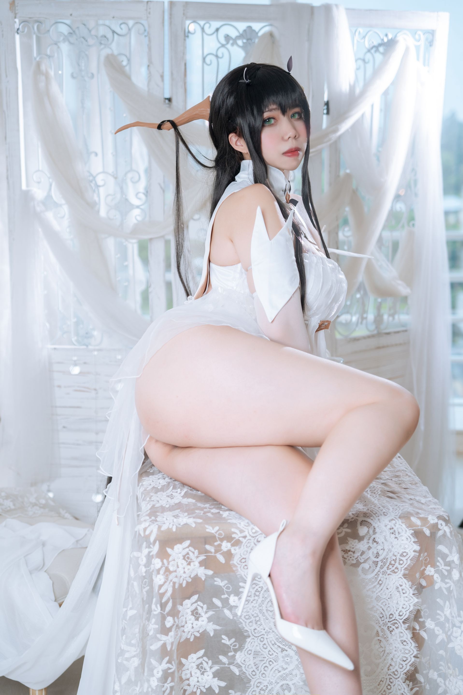 Charm Hitomi Meroko 001 Blue Line Real Estate 53P-486MB