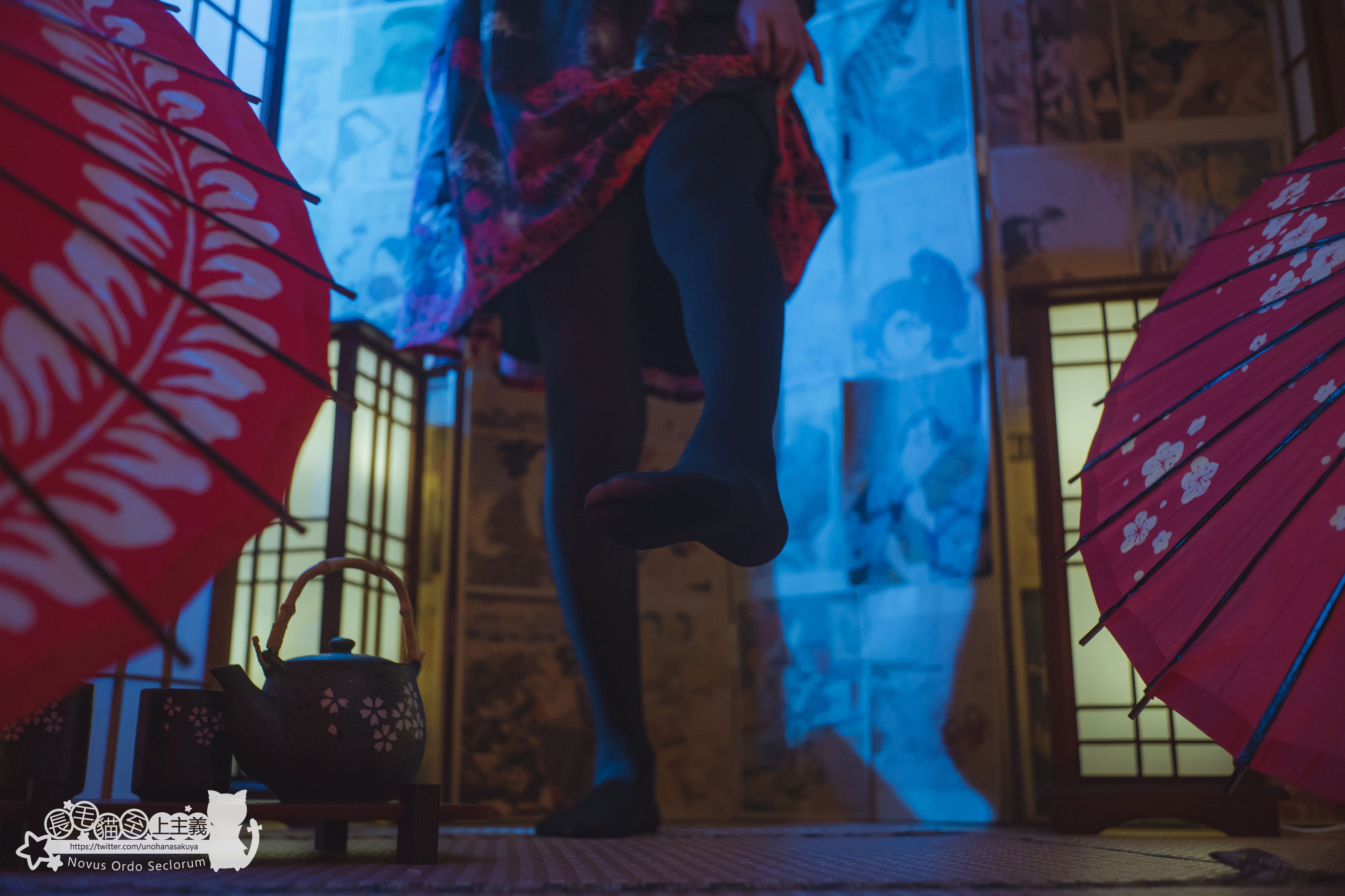 Welfare COS Waiser Kagiki Rin Rin Rin Josei -On the night when cluster amaryllis blooms