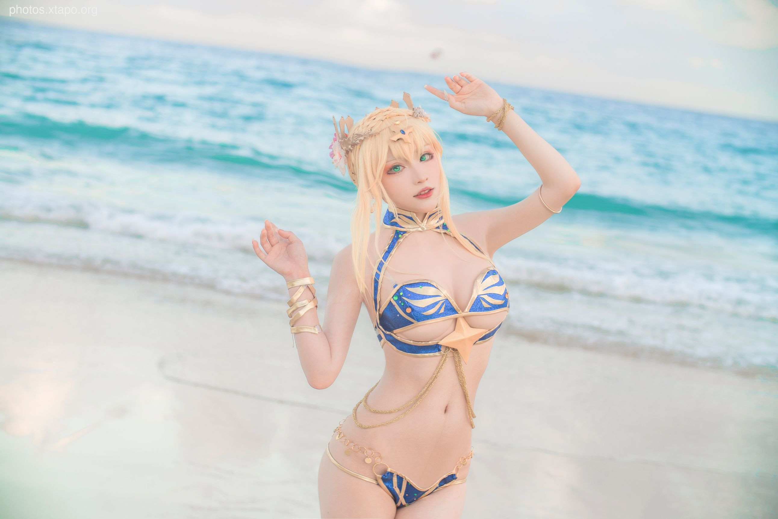 NO.029 White Gun Swimsuit 48P-257MB