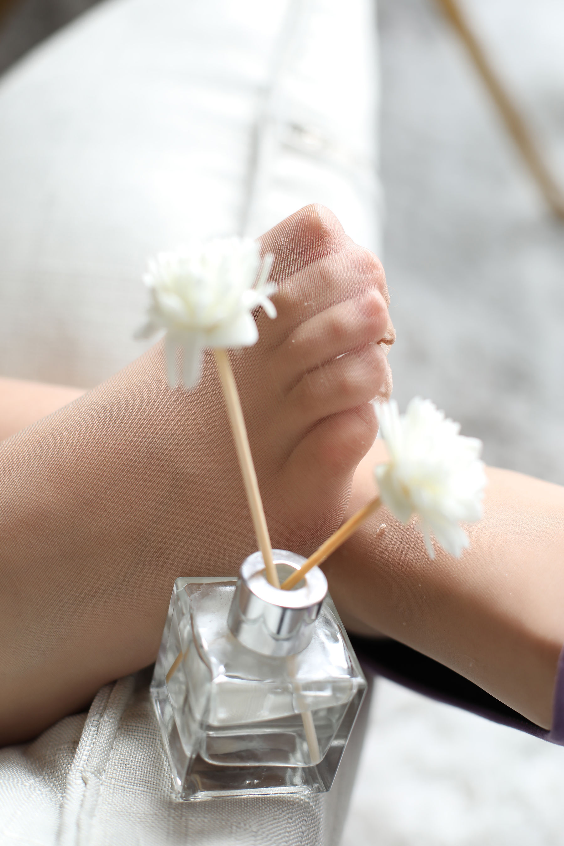 Nai Si NO.042 Lavender Flower Blowing from Mao Mao Wind