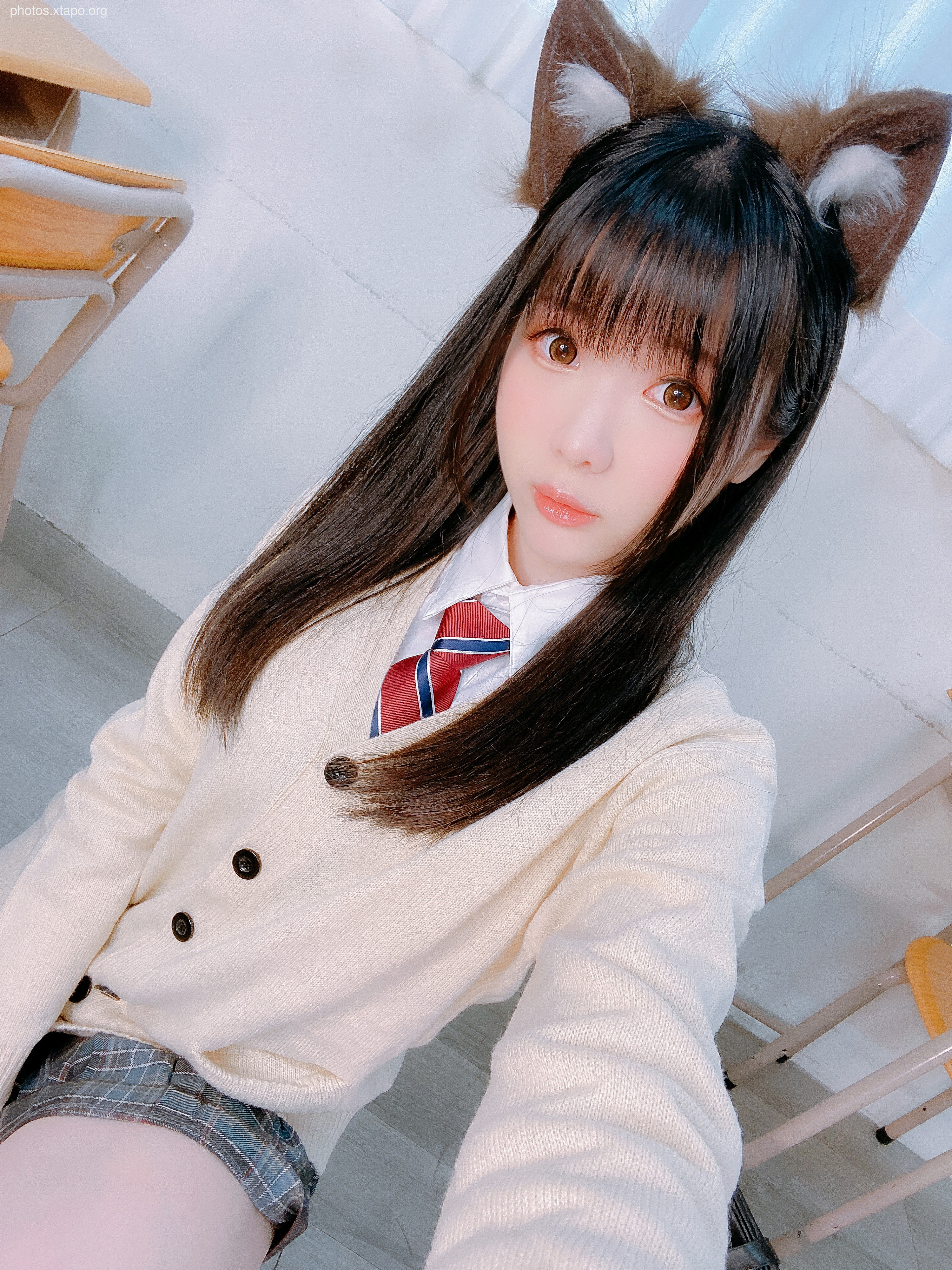 2022-07-24 Cat ear uniform 🐱