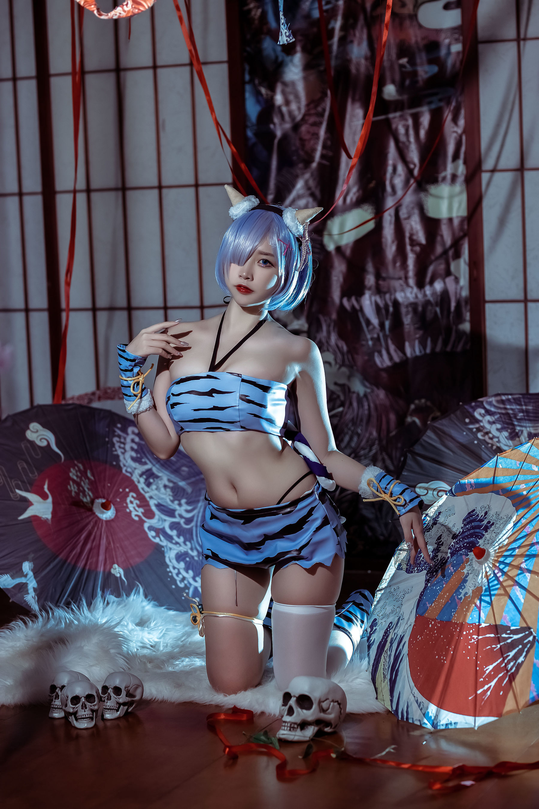 Net Red Coser Photo Popular COSER Erzuo Nisa -Rim Summer Ghost Clothing