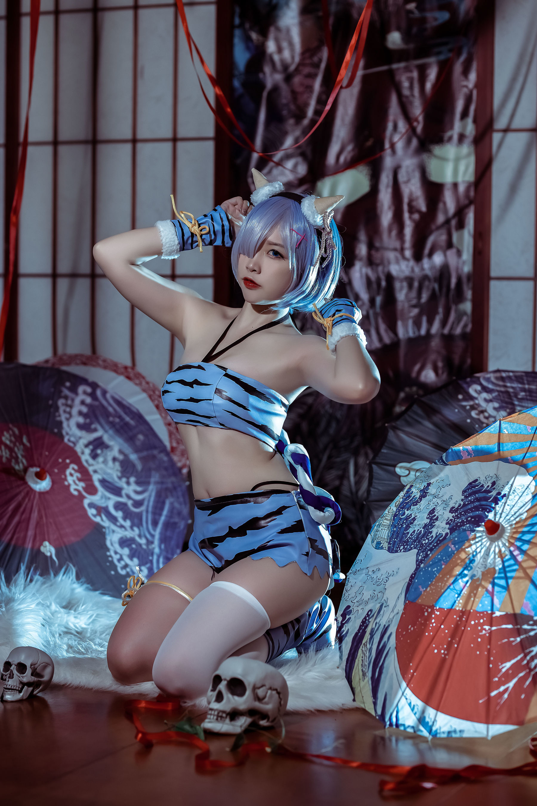 Net Red Coser Photo Popular COSER Erzuo Nisa -Rim Summer Ghost Clothing