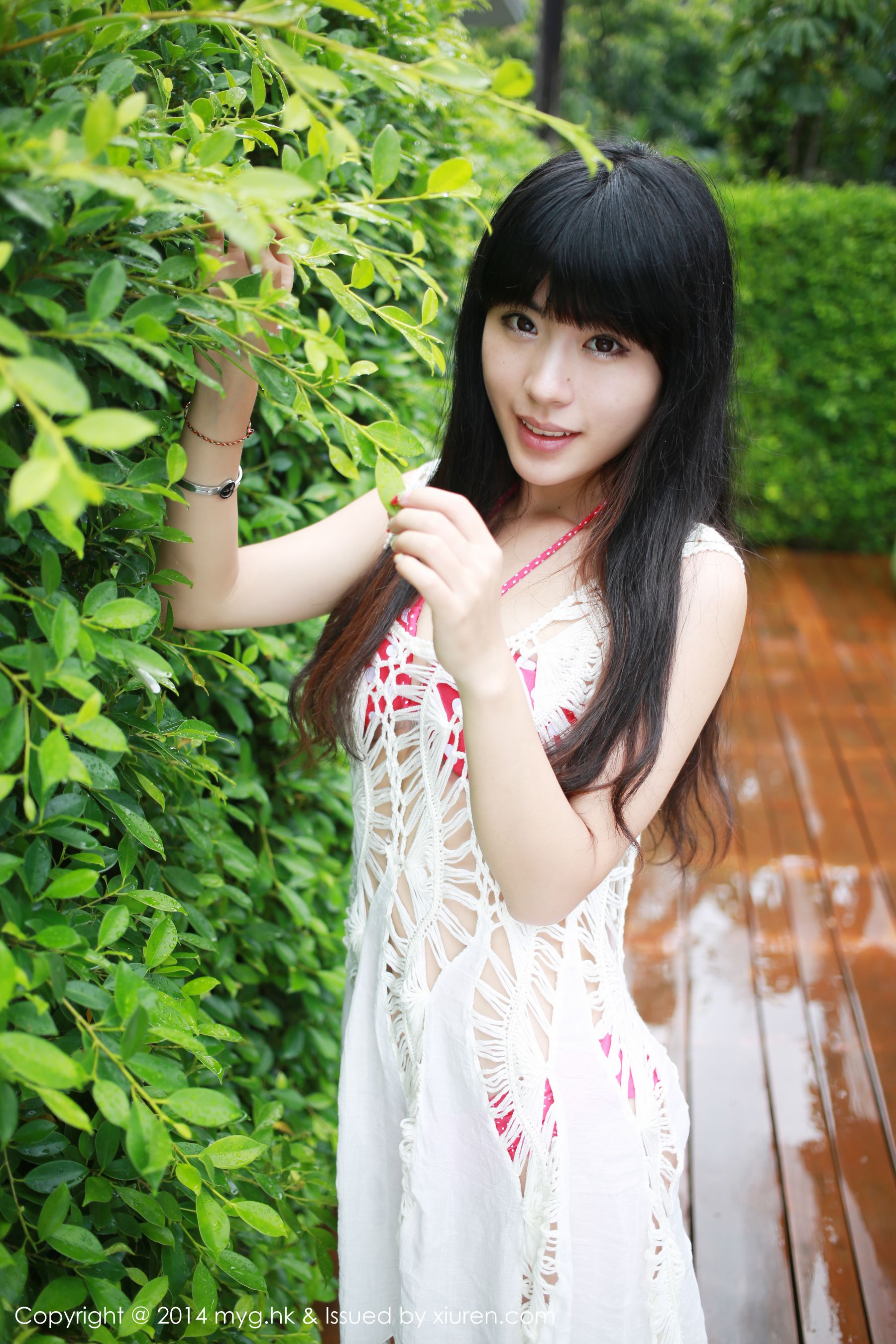 Liu Xueni Verna The First Set of Thailand Travel Miyuan Pavilion Mygirl VOL.019