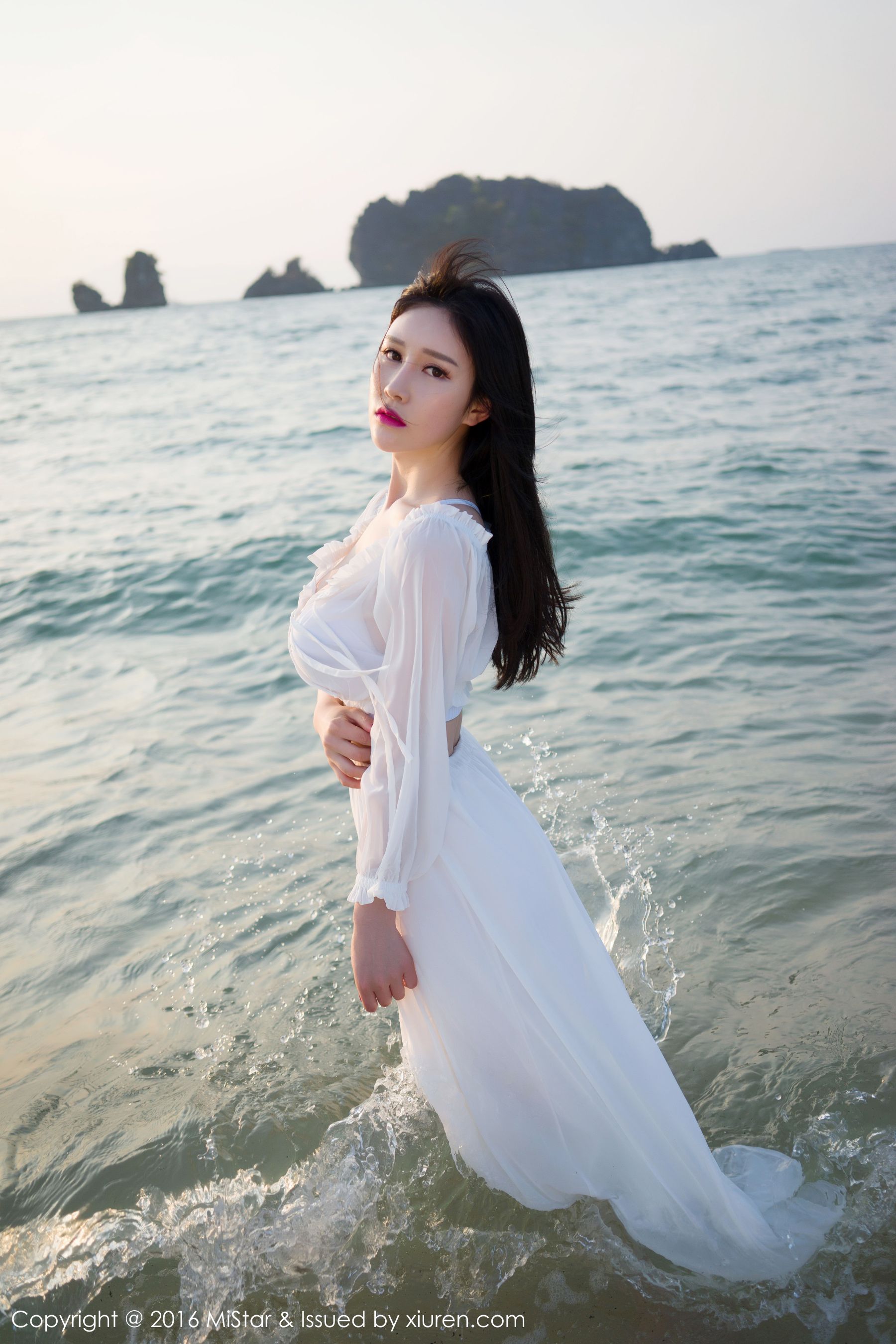 Yu Ji UNA Langkawei Tour beach long skirtswimsuit Meiyan Club Mistar Vol.106