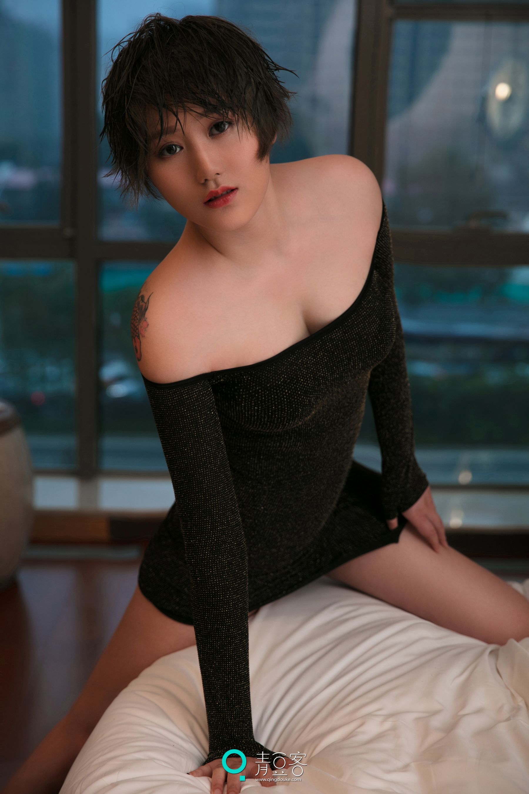 Yaoyao Short Hair Tender Model Qingdouke