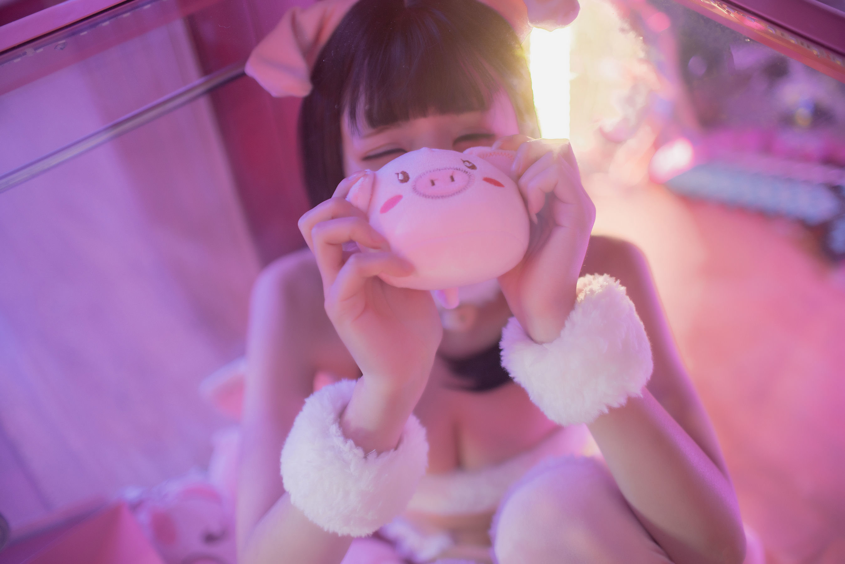 Anime blogger love teacher_phd 2018 New Year pig