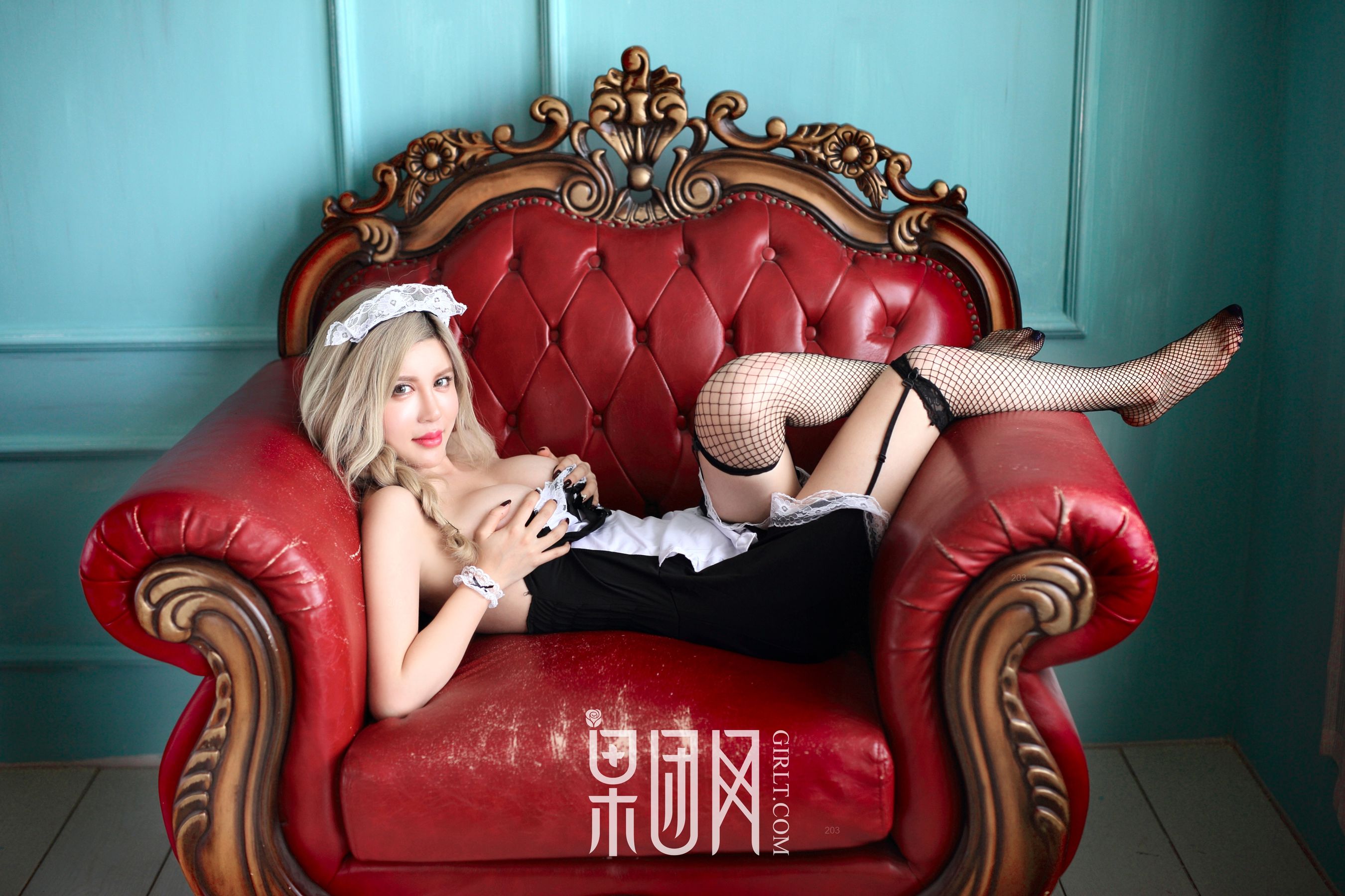 Zhang Linxi's Fa Bi -Eye Mixed Campus Nurses Want to Cover and Resort Fruit Group Girlt No.001