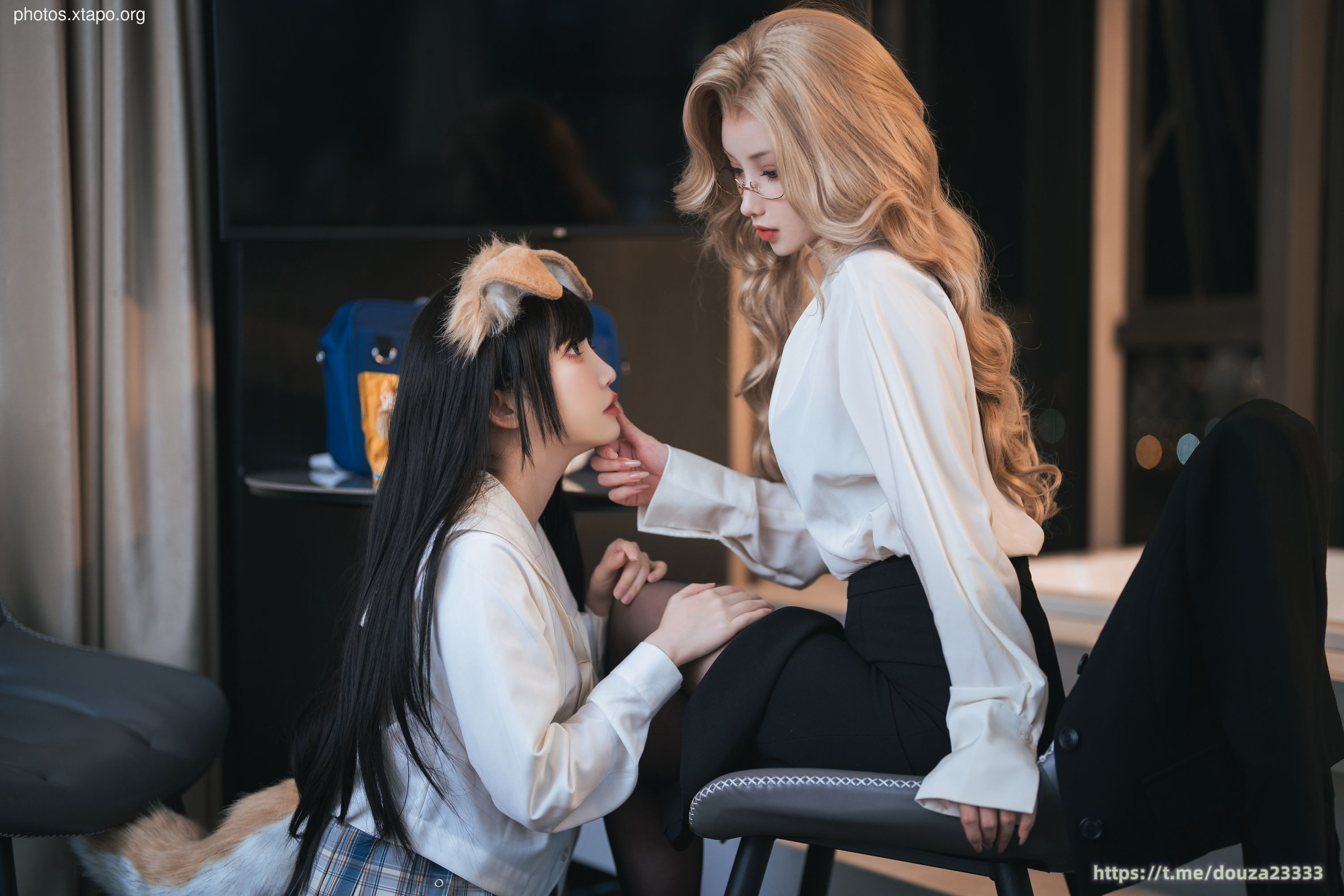 Rioko Liang Liangzi & amp Noodle cake Xianer & nbsp Female President Double