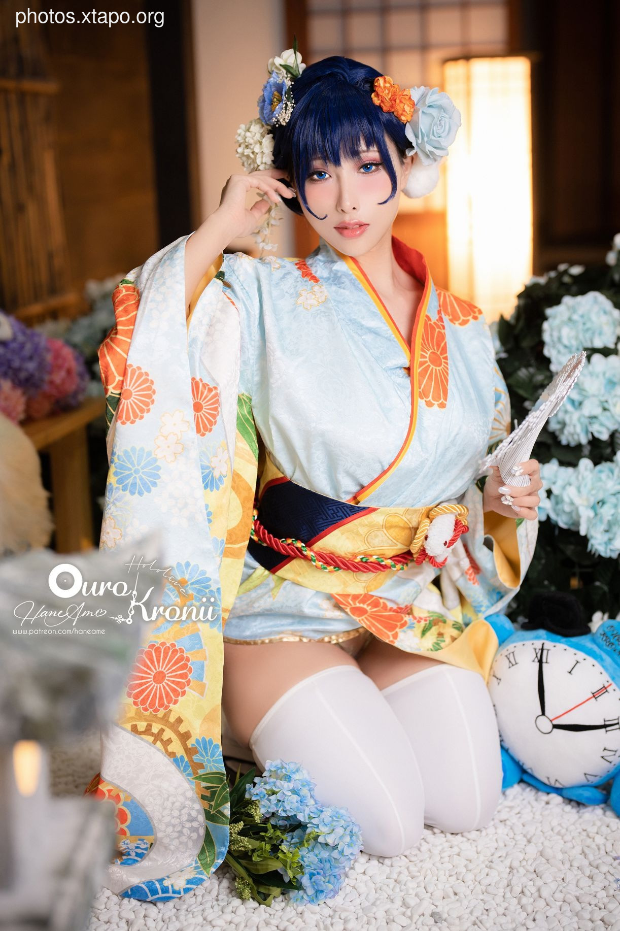 Rain Bo_HANEAME HOLOLIVE_ Kronii_Photobook _ Time Photo & Nbsp 2. Kimono