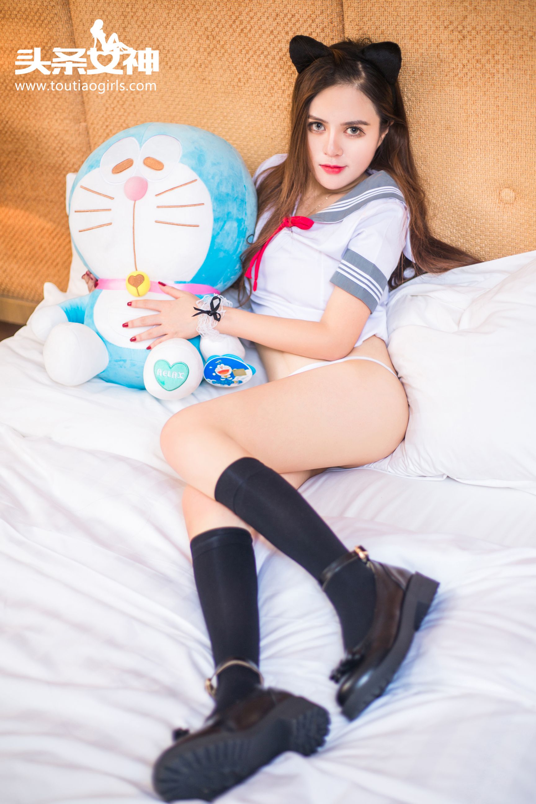 Cui Aixi Doraemon Little Ding Ding Headline Goddess