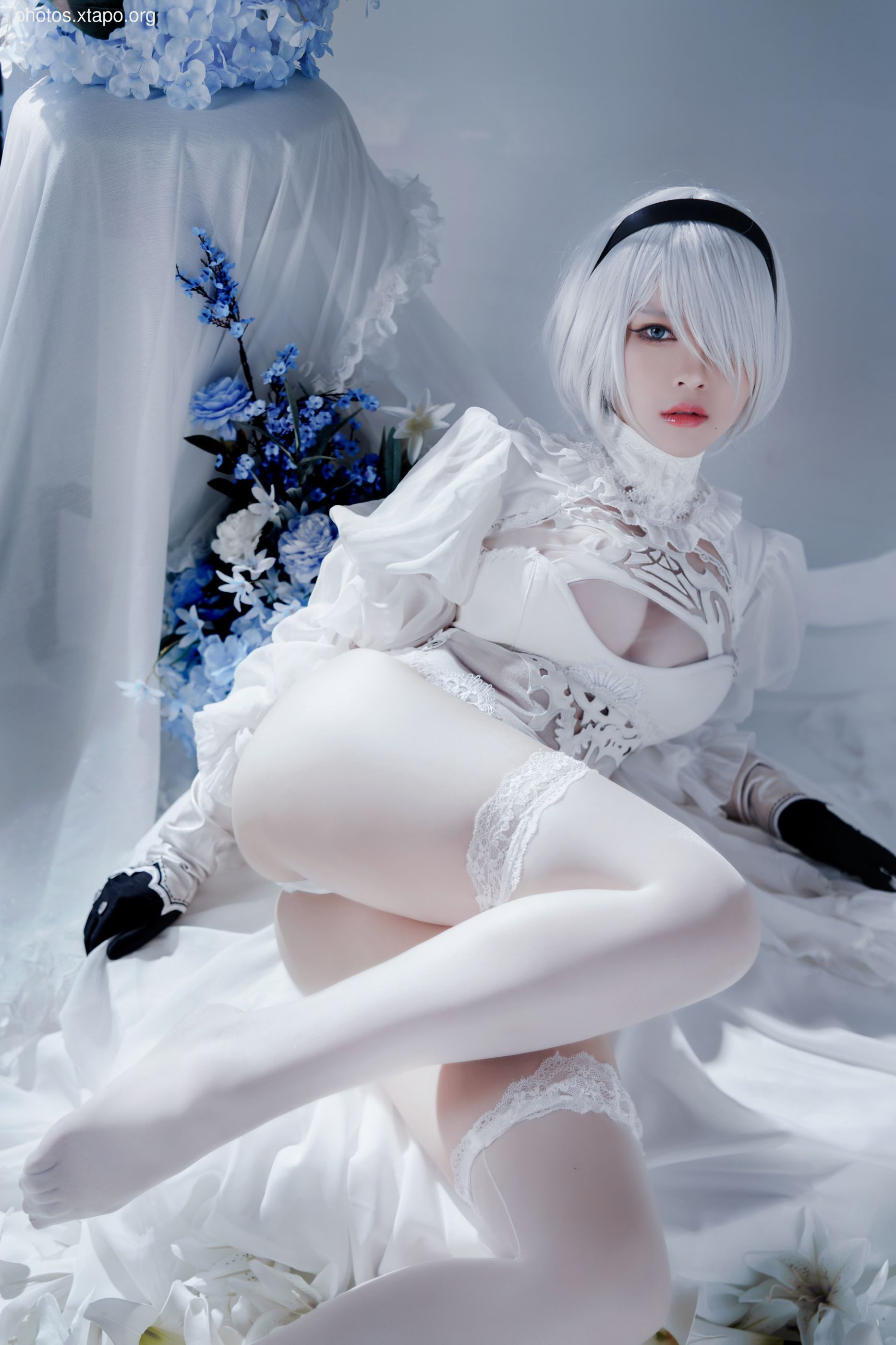 Half Half -Automata ハ ル ハ No. 2 B -type white dress 51P -91MB