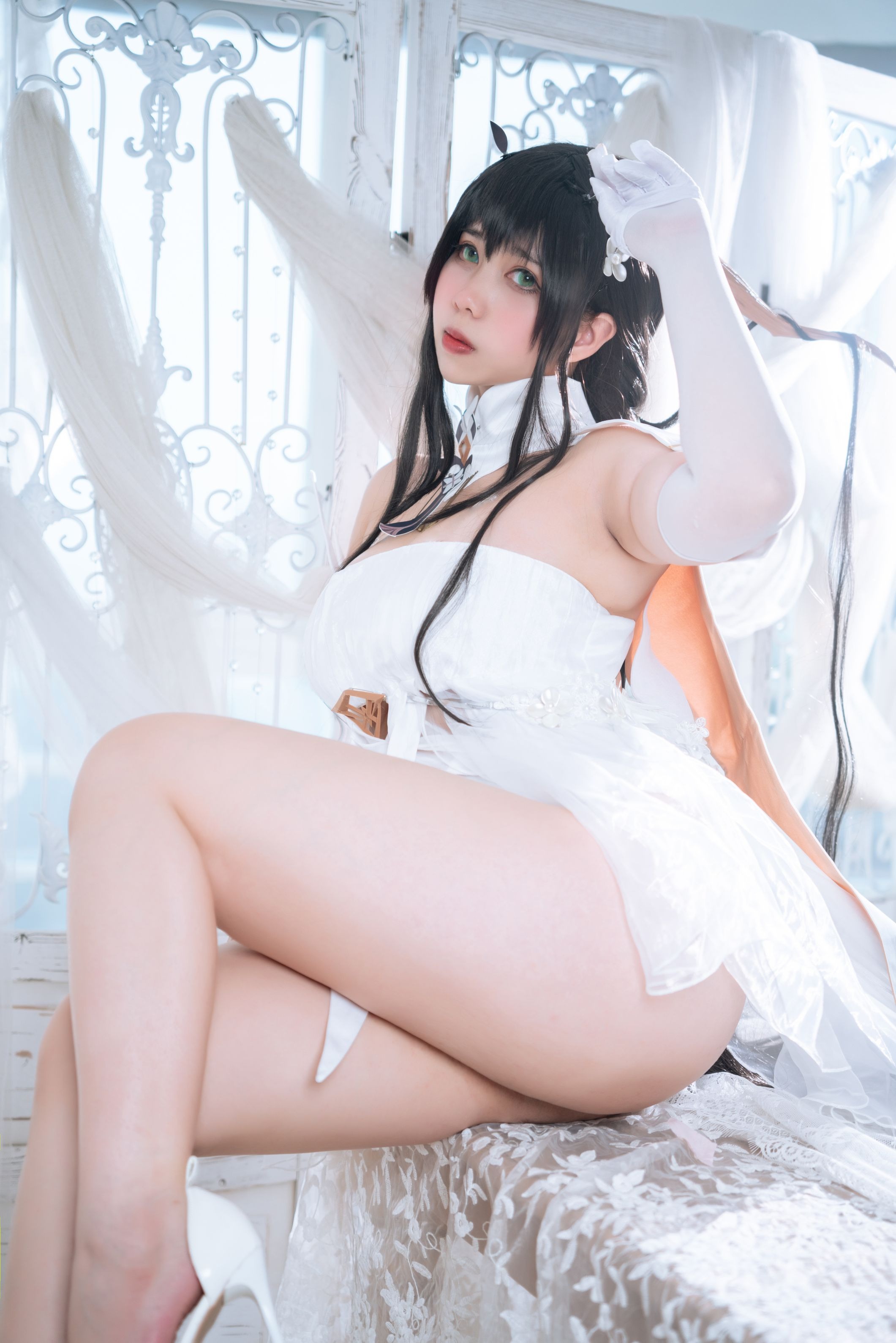 Charm Hitomi Meroko 001 Blue Line Real Estate 53P-486MB