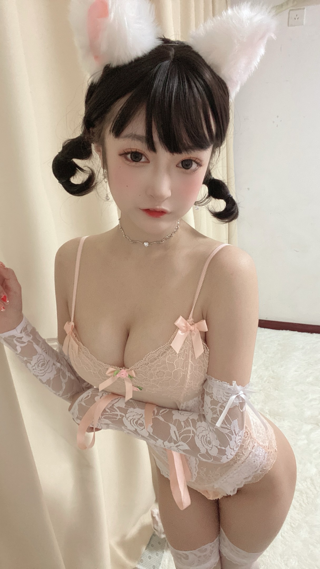 Jiajia is so difficult – French cat-ear girl 