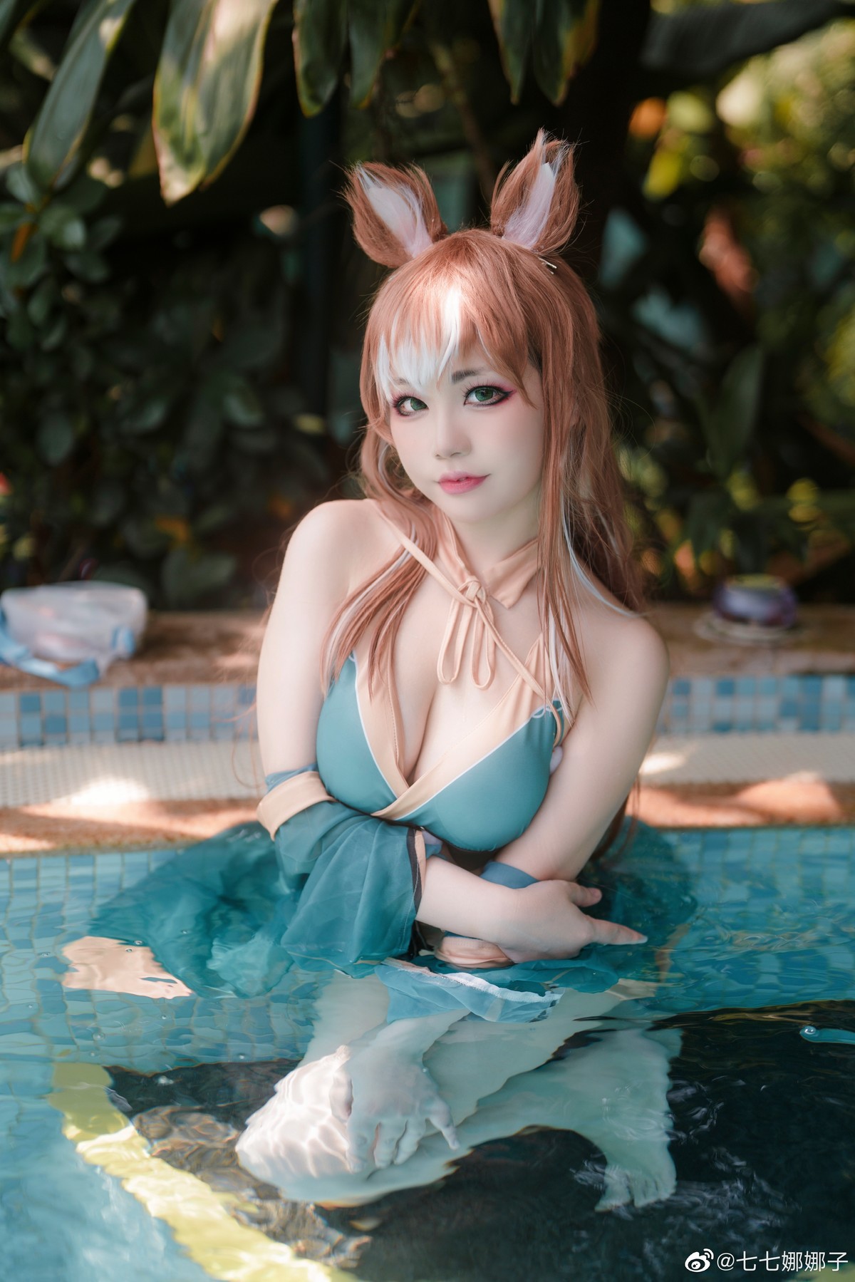 Qiqi Nanazi Cosplay Xina Bar ​​​Swimsuit Ver