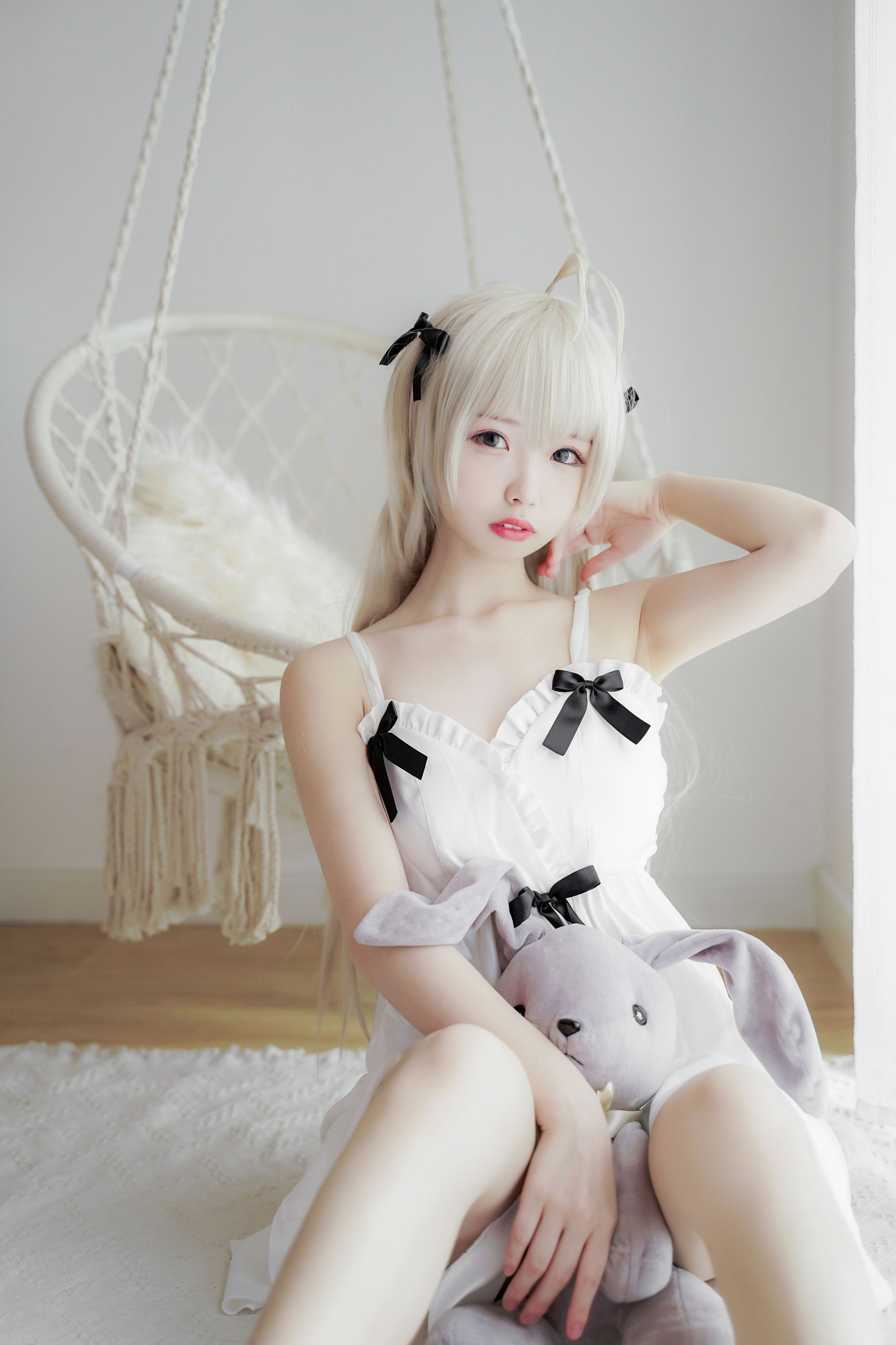 Meow Sugar Scales VOL.228 Dome white skirt